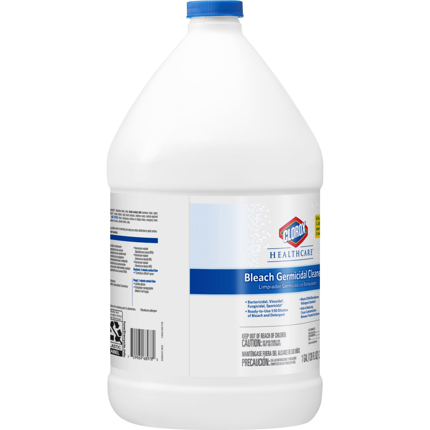 Clorox Healthcare Bleach Germicidal Cleaner Refill, 128 Ounces - Image 3