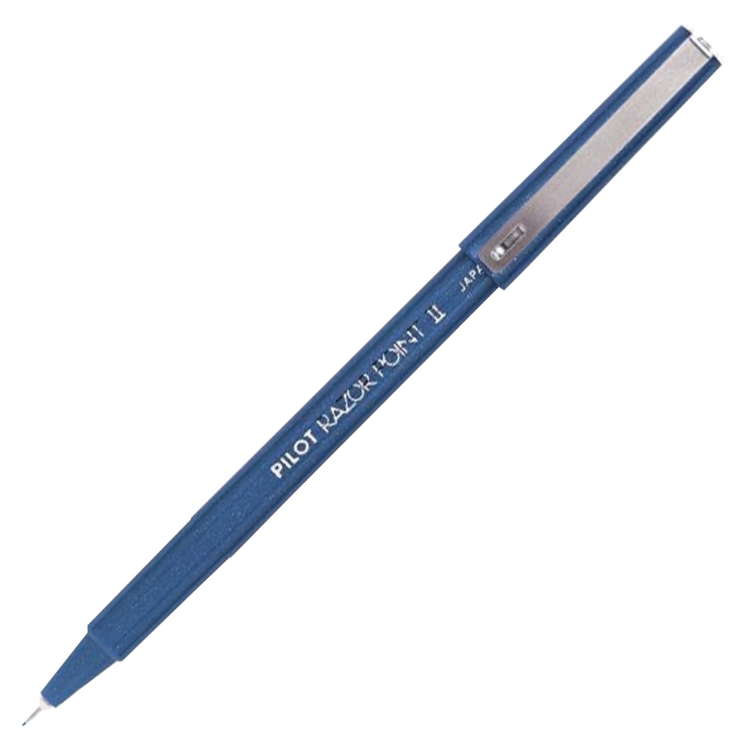 Pilot Razor Point II Markers, Super Fine Point, 0.3 mm, Blue Barrel, Blue Ink, Pack Of 12 Markers - Image 4