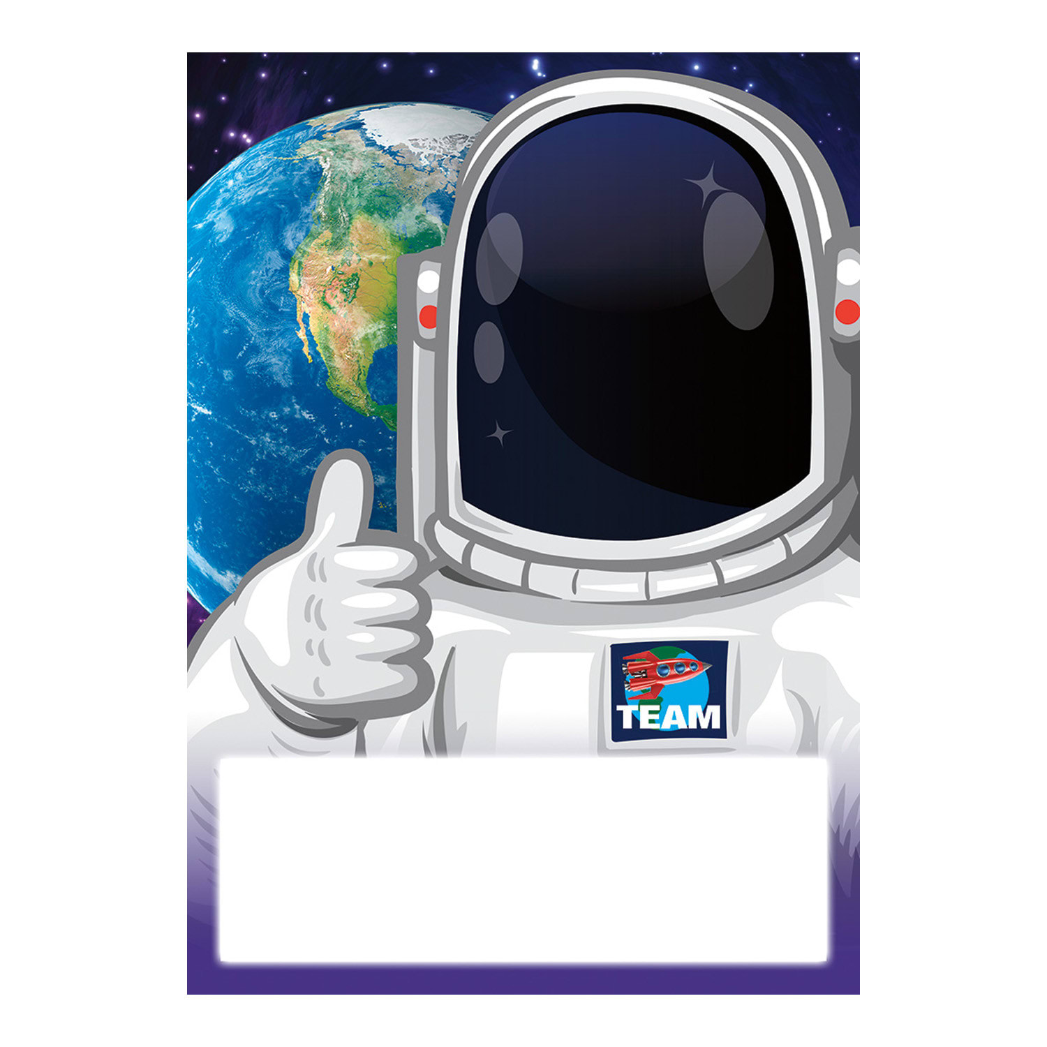 North Star Teacher Resources Launch Into Learning Astronaut Meet Our Class Cards, 36 Per Pack, Set Of 6 Packs - Image 3