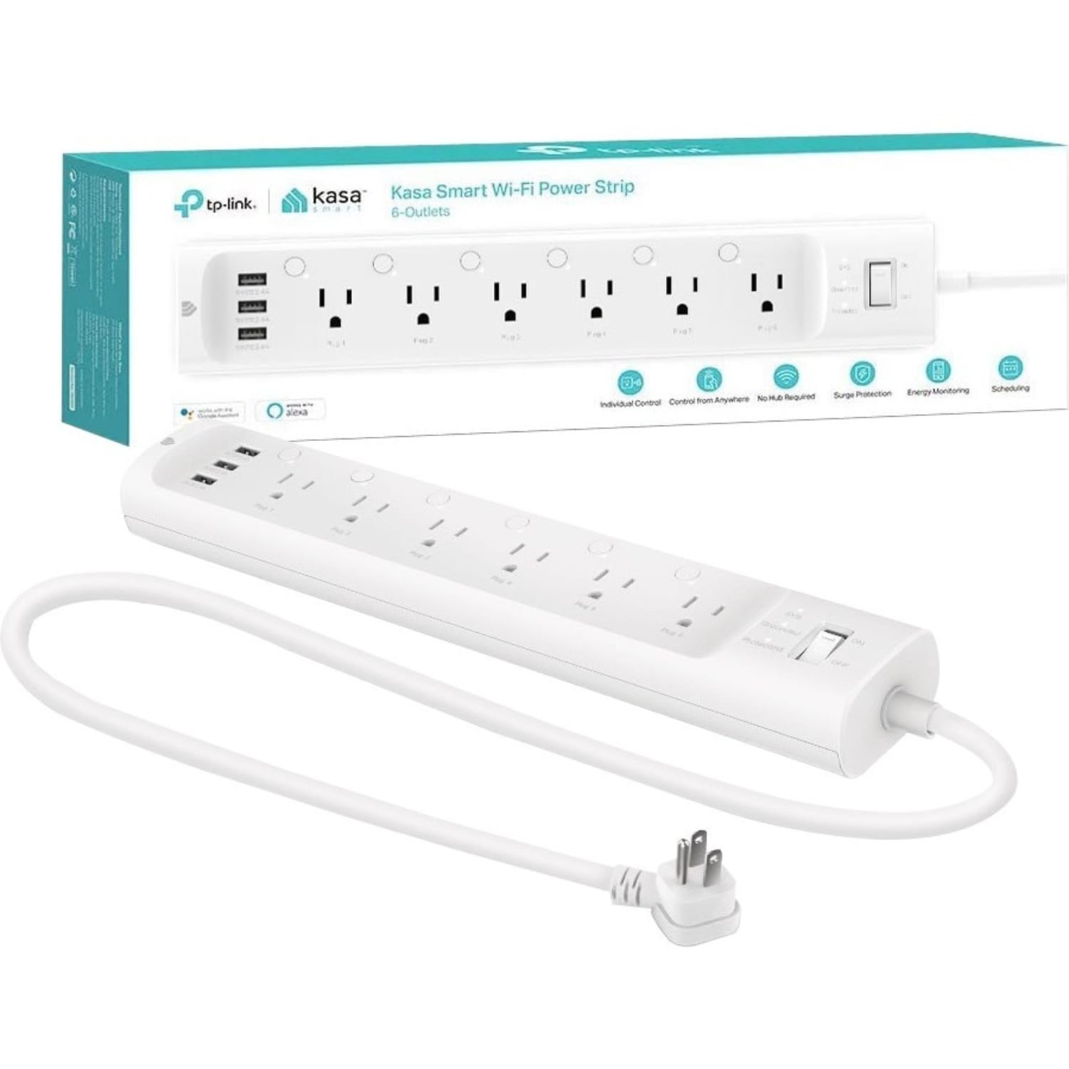 TP-Link Kasa Smart HS300 Power Strip - Image 5