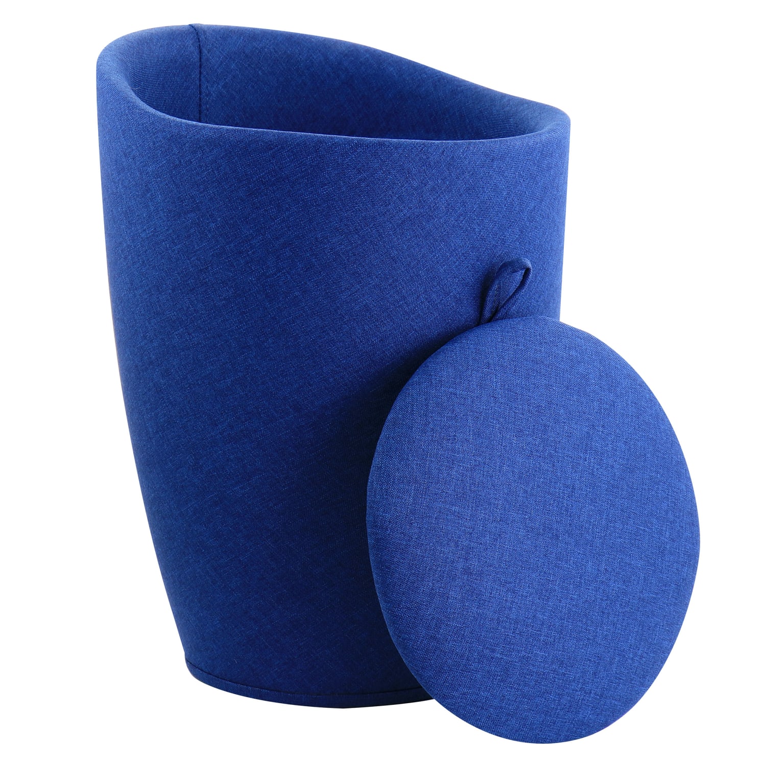 Elama Denim Chair, Blue - Image 6