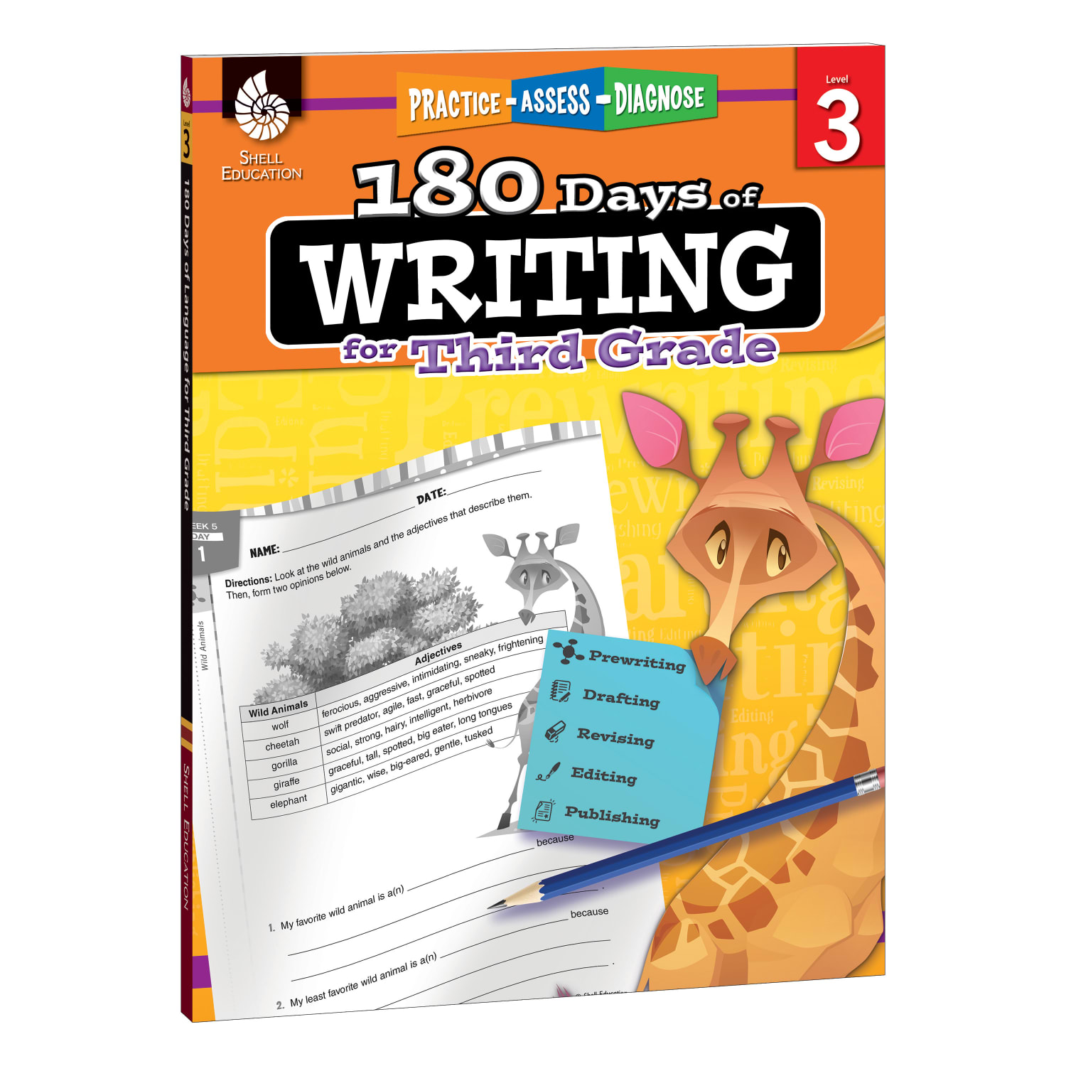 Shell Education 180 Days Of Writing Workbook, Grade 3 - Image 3