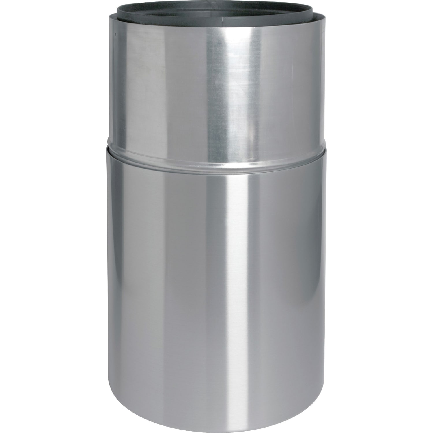 Genuine Joe Weather-Resistant Aluminum Waste Receptacle, 35 Gallon - Image 6