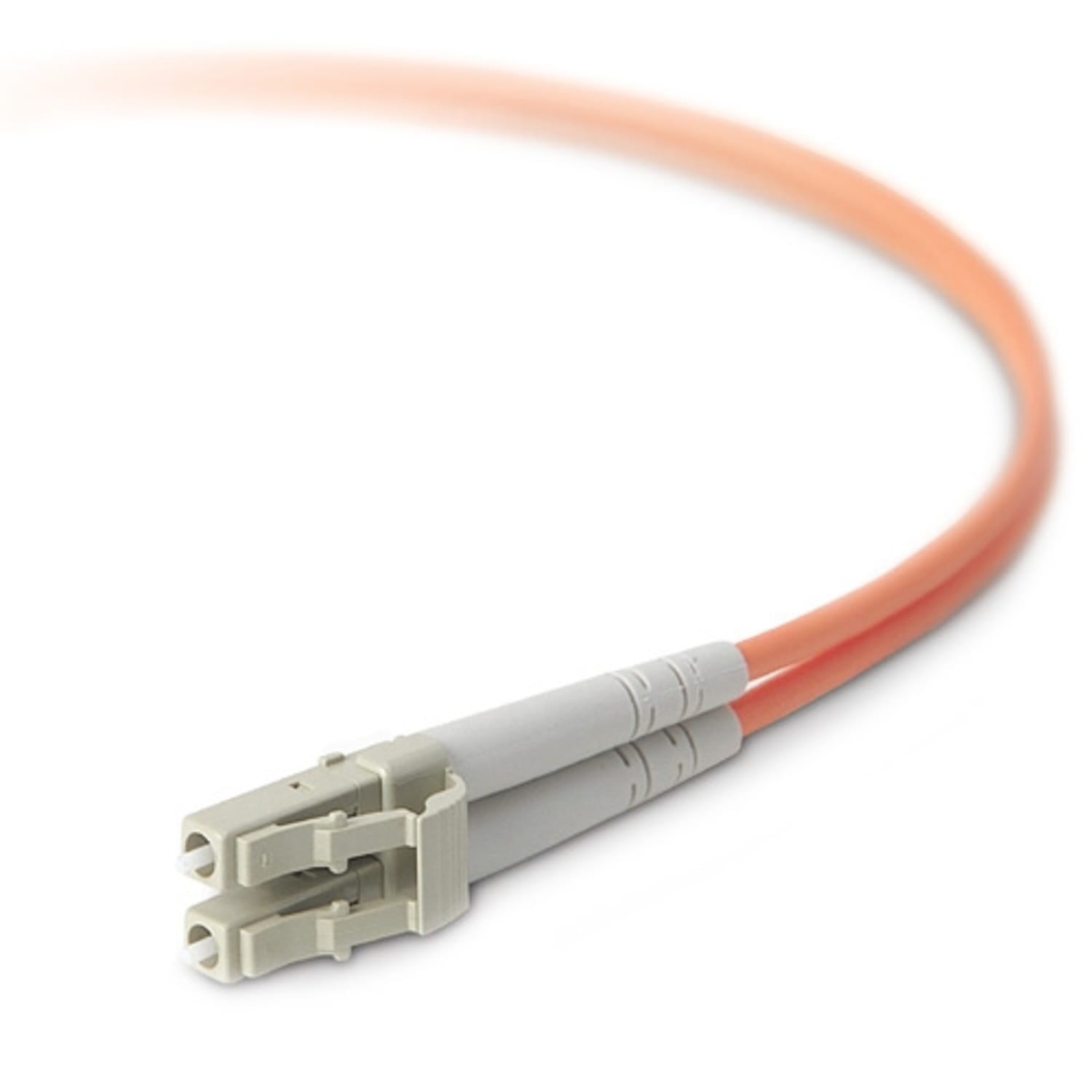 Belkin Duplex Fiber Optic Patch Cable - LC Male - LC Male - 23ft - Orange - Image 3
