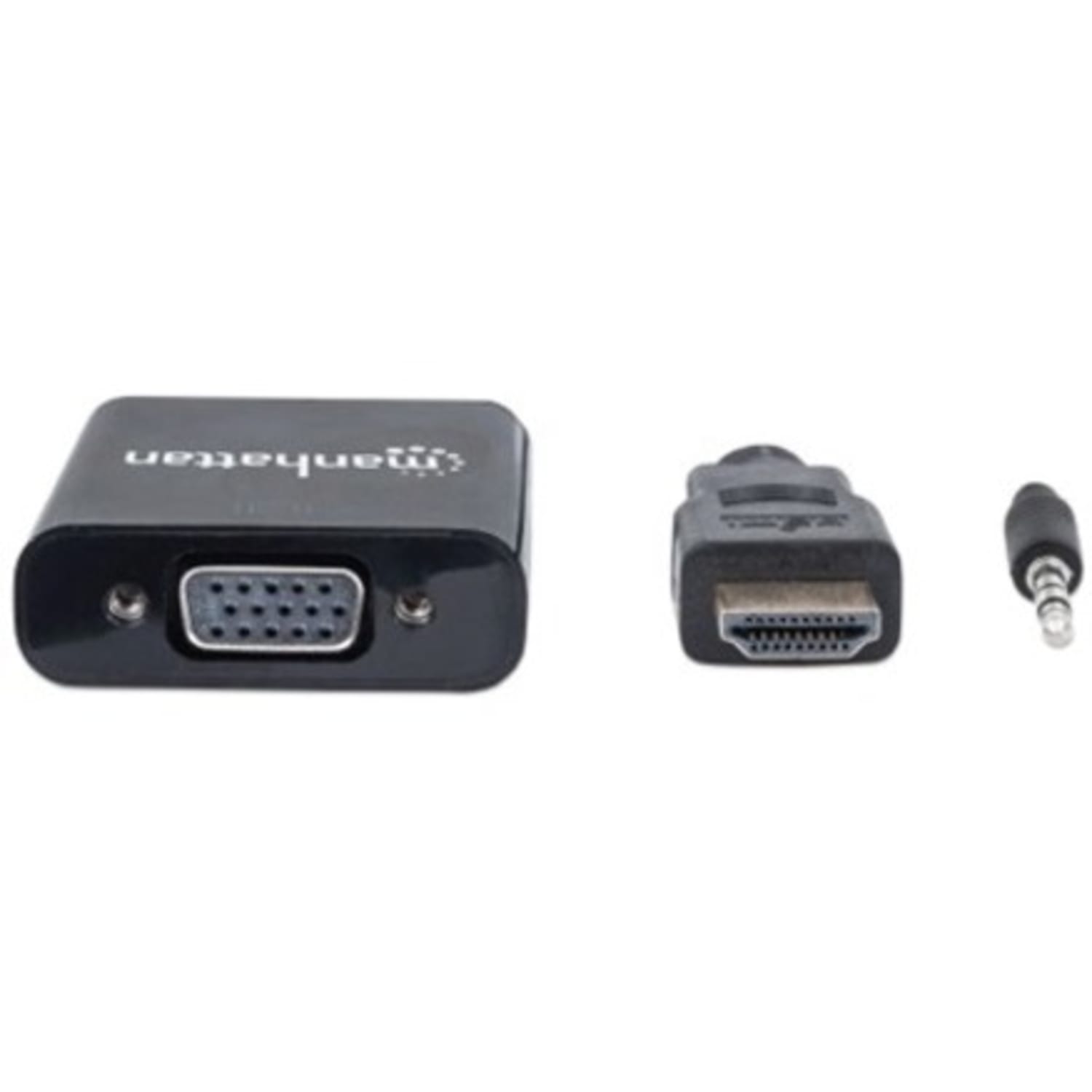 Manhattan HDMI Male To VGA Female Converter With Audio and Optional USB Micro-B Power Port, 1.64ft - Image 4