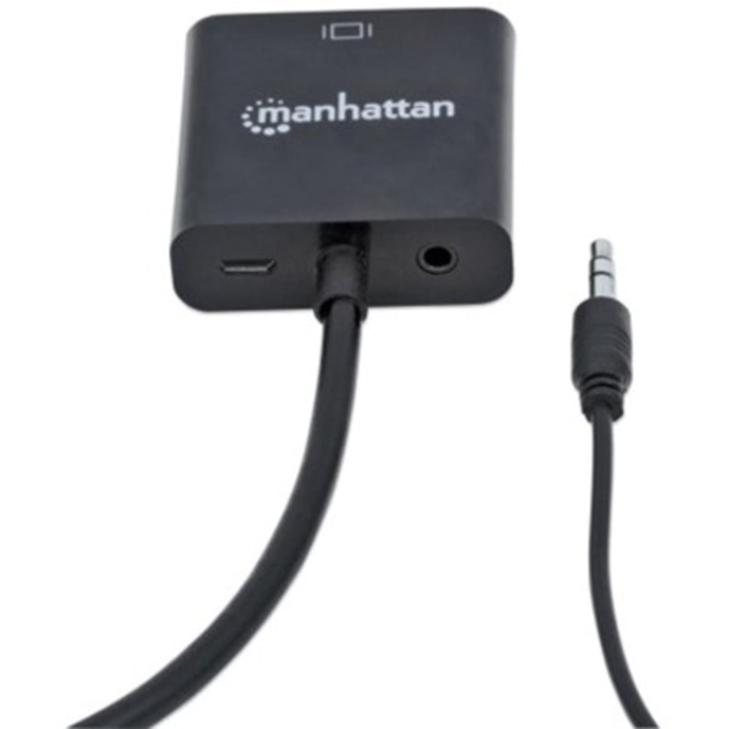 Manhattan HDMI Male To VGA Female Converter With Audio and Optional USB Micro-B Power Port, 1.64ft - Image 6
