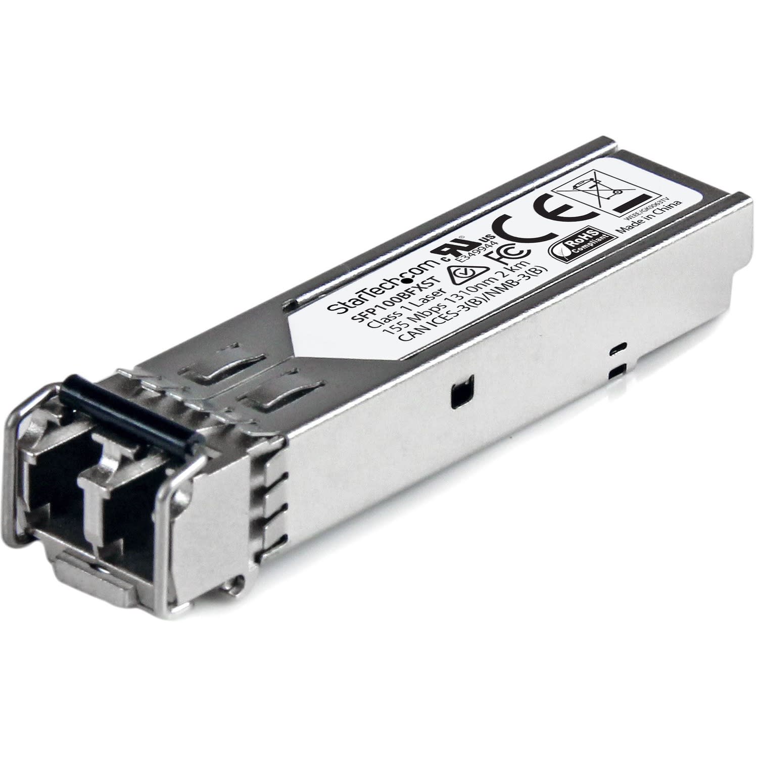 StarTech.com 100BASE-FX MSA Compliant SFP Module - LC Connector - Fiber SFP Transceiver - Lifetime Warranty - SFP100BFXST - Image 6