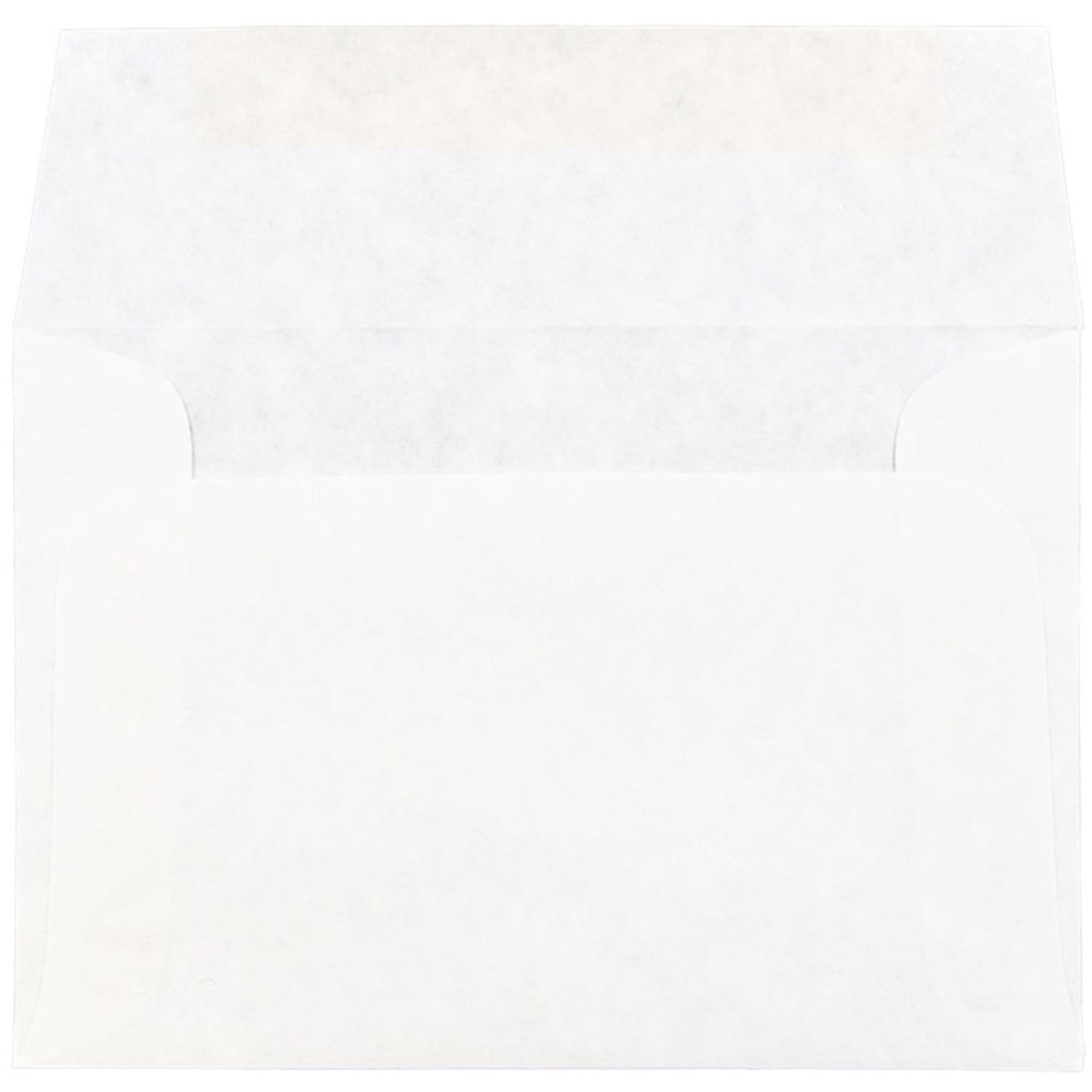 JAM Paper Booklet Envelopes, #4 Bar (A1), Gummed Seal, 30% Recycled, White, Pack Of 25 - Image 3