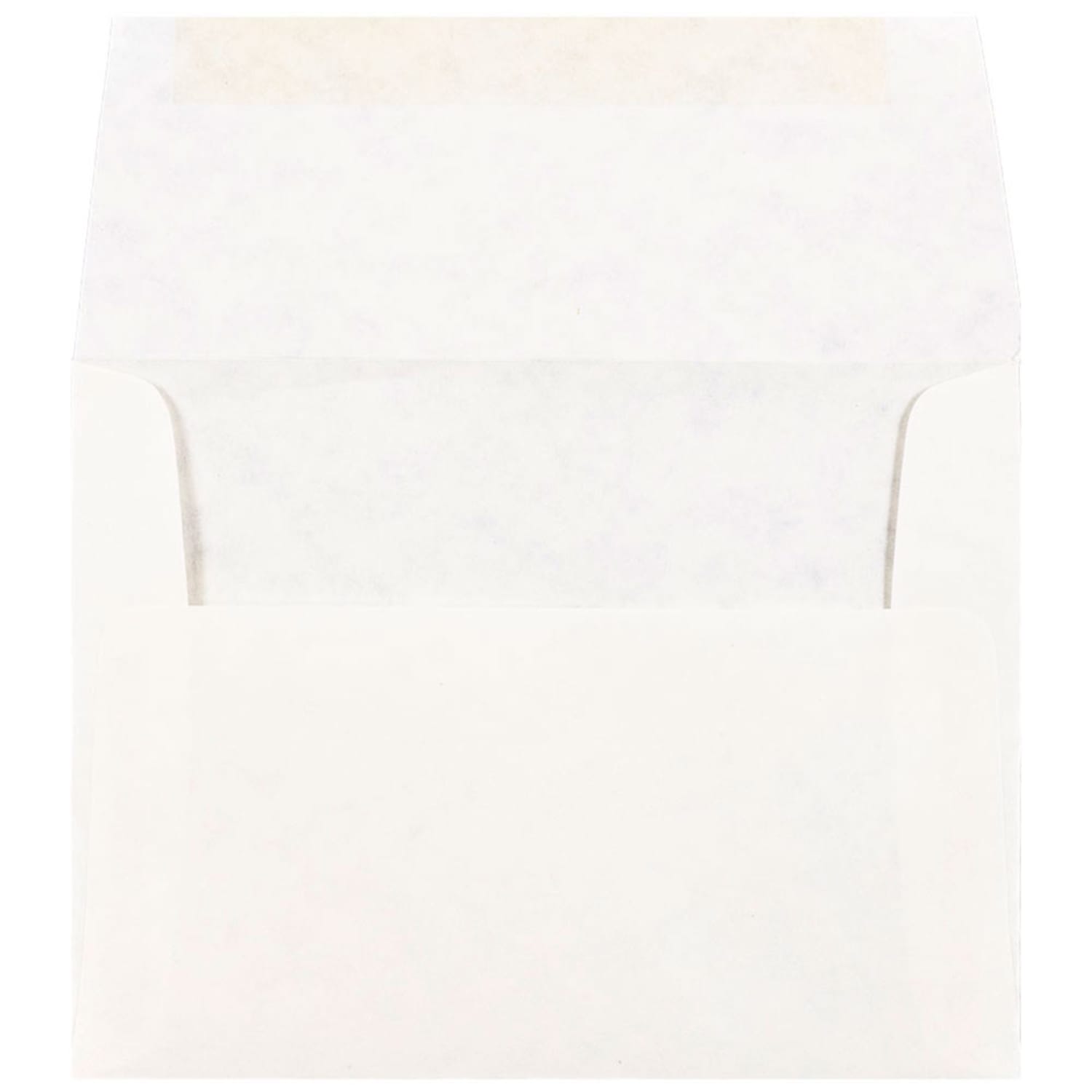 JAM Paper Booklet Invitation Envelopes, A2, Gummed Seal, 30% Recycled, White, Pack Of 25 - Image 3