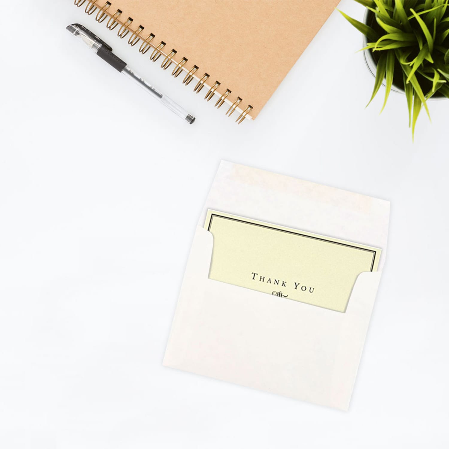 JAM Paper Booklet Invitation Envelopes, A2, Gummed Seal, 30% Recycled, White, Pack Of 25 - Image 4