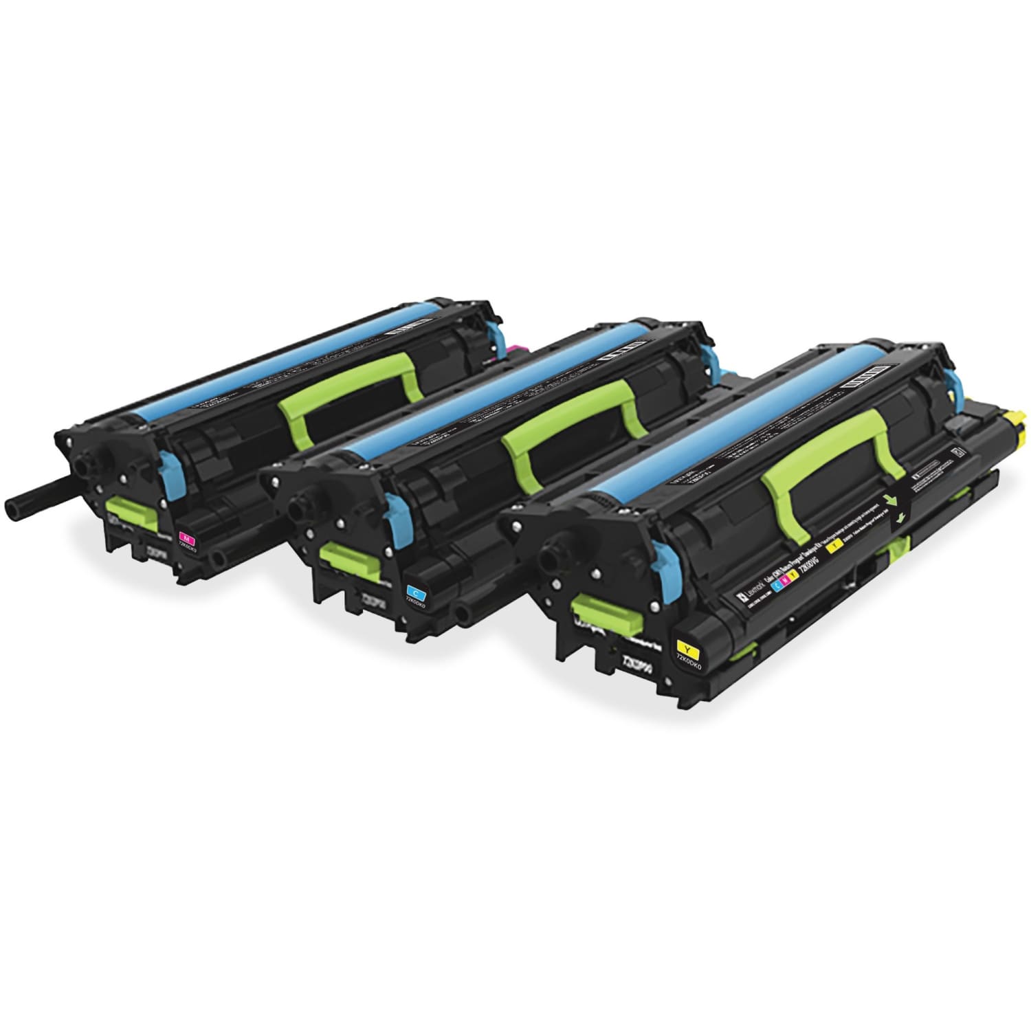 Lexmark Return Program Developer And Photoconductor Cartridges, 72K0FV0, Cyan/Magenta/Yellow - Image 3