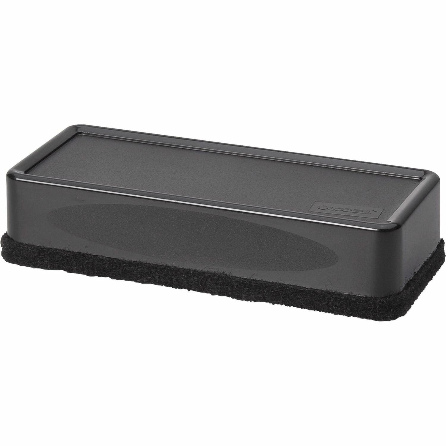 Lorell Whiteboard Eraser, 2 3/16inW x 5 3/16inL, Black - Image 3