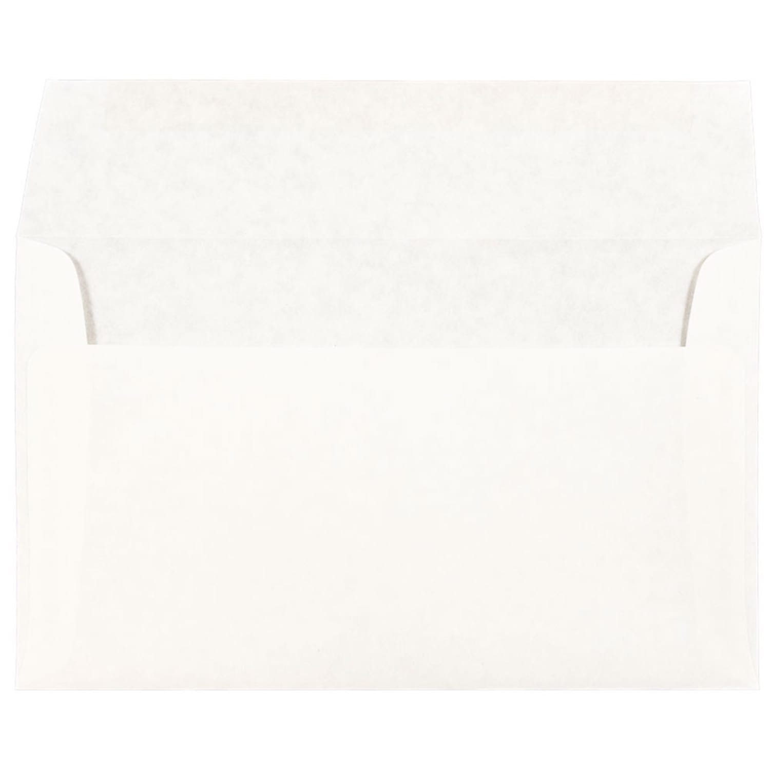 JAM Paper Parchment Booklet Invitation Envelopes, A10, Gummed Seal, 30% Recycled, White, Pack Of 25 - Image 3
