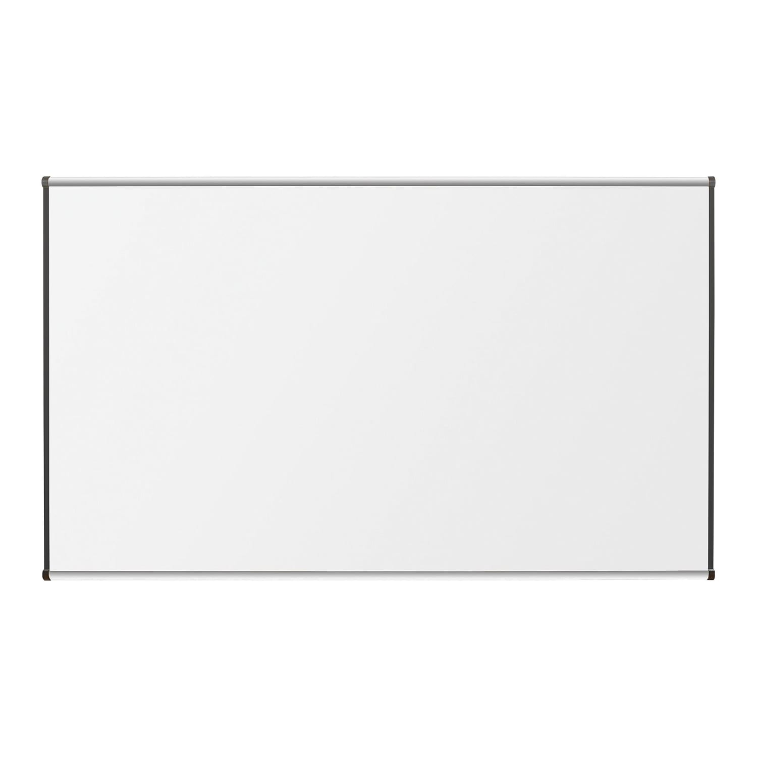 Lorell Porcelain Unframed Dry-Erase Whiteboard, 48in x 72in, Satin Aluminum Frame