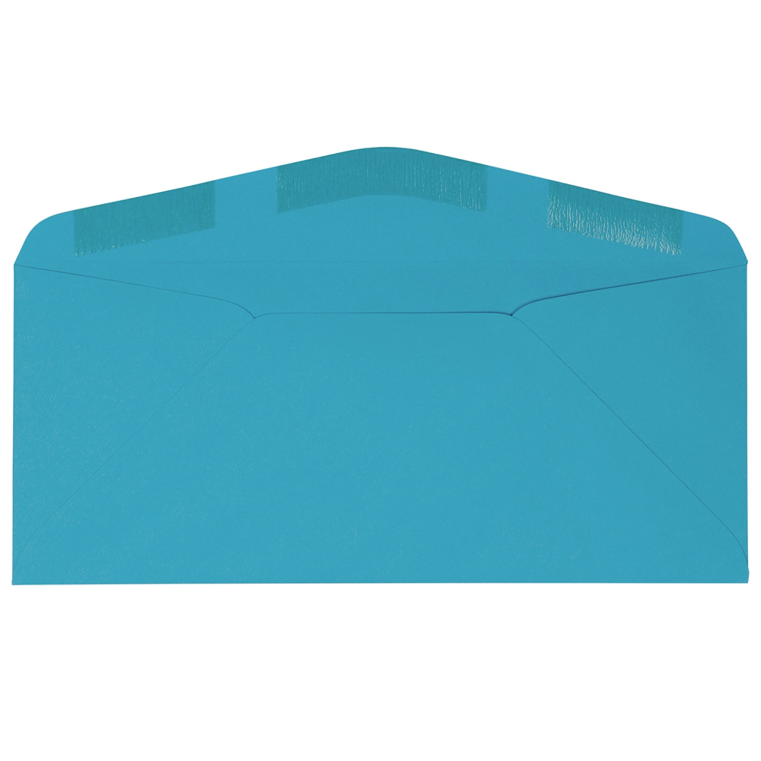 JAM Paper Booklet Envelopes, #9, Gummed Seal, Blue, Pack Of 50 - Image 3