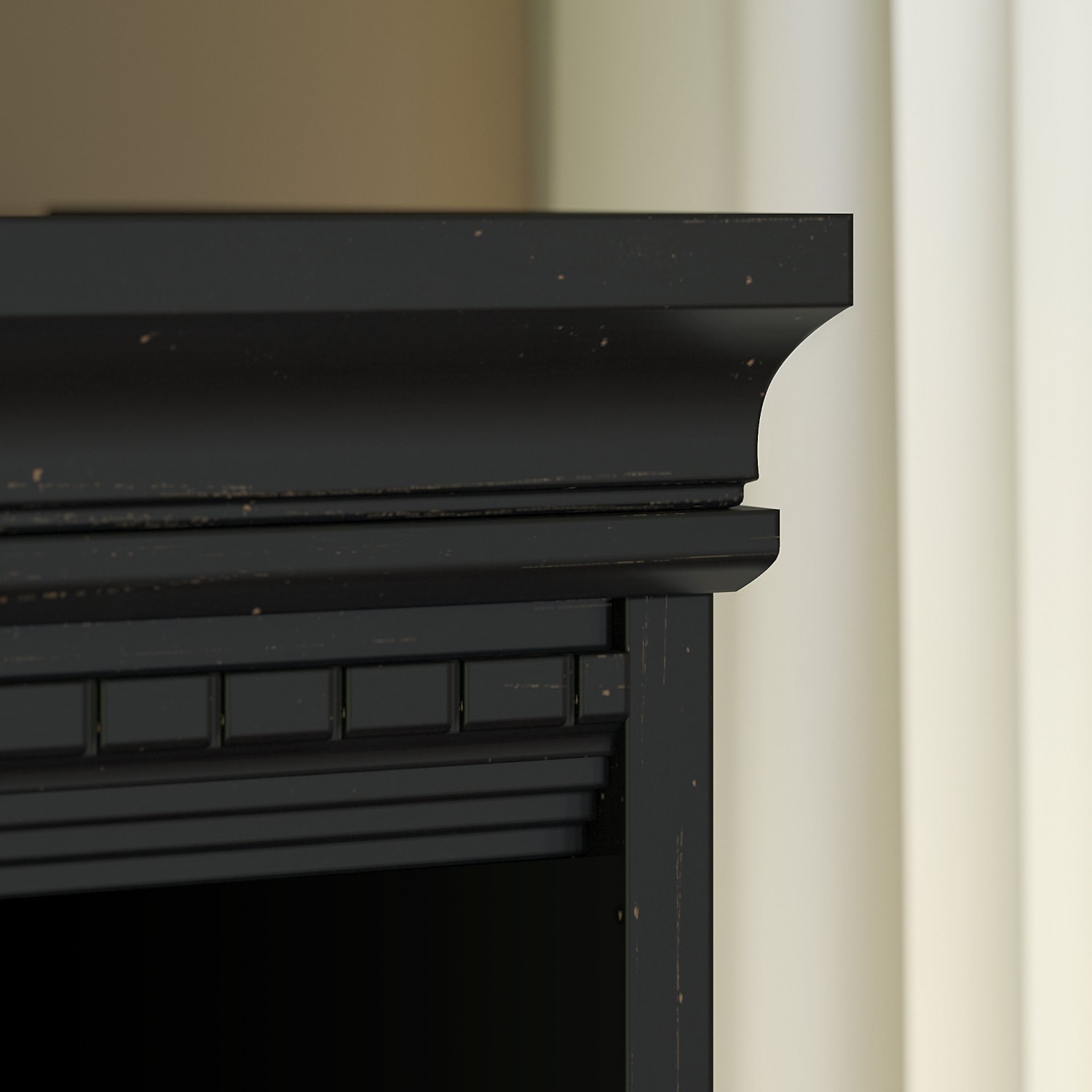 Bush Business Furniture Fairview 69inH 5-Shelf Bookcase, Antique Black, Standard Delivery - Image 4