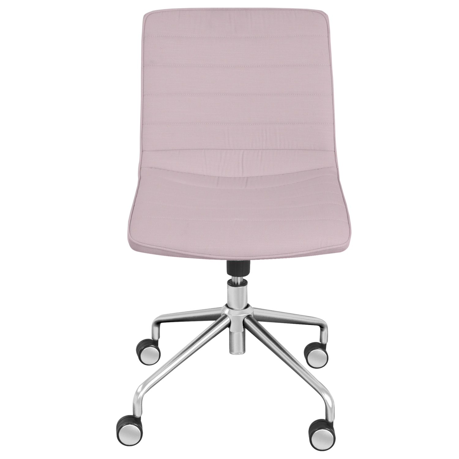 Elle Decor Adelaide Mid-Back Task Chair, Pink/Rose Gold - Image 3