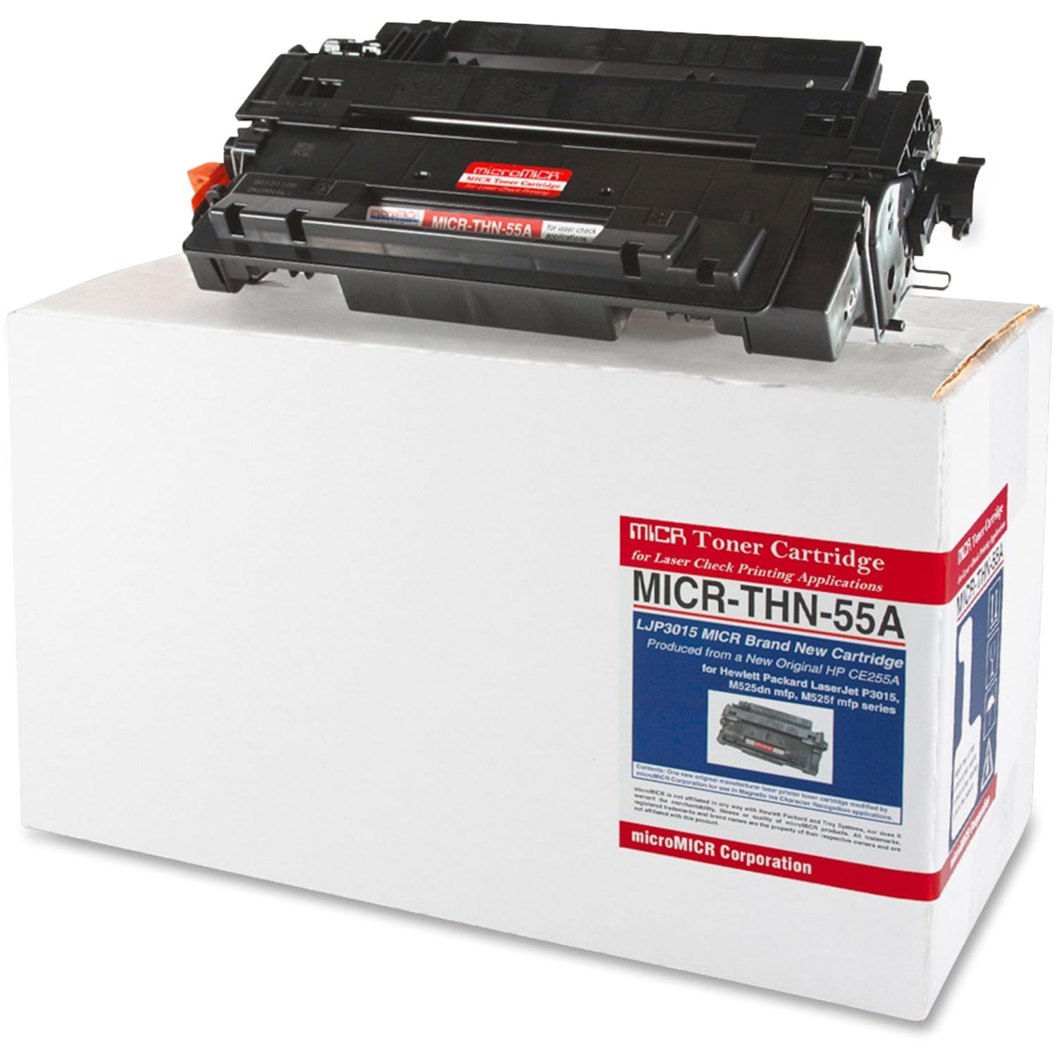 MicroMICR Remanufactured Black Toner Cartridge Replacement For HP 55A, CE255A, THN-55A - Image 3