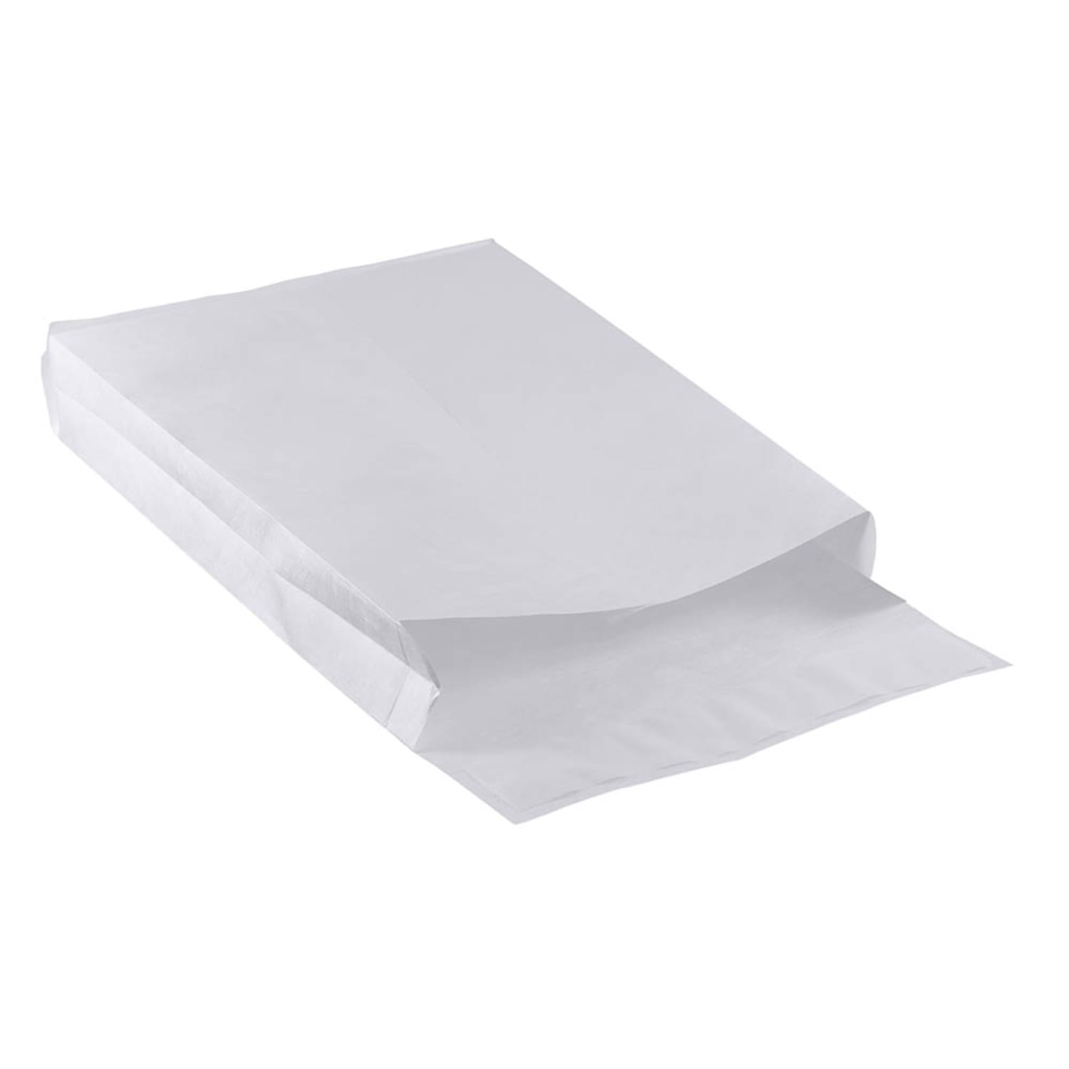 JAM Paper Tyvek Open-End 13inH x 10inW x 2inD Envelopes, Peal & Seal Closure, White, Pack Of 100 Envelopes - Image 5