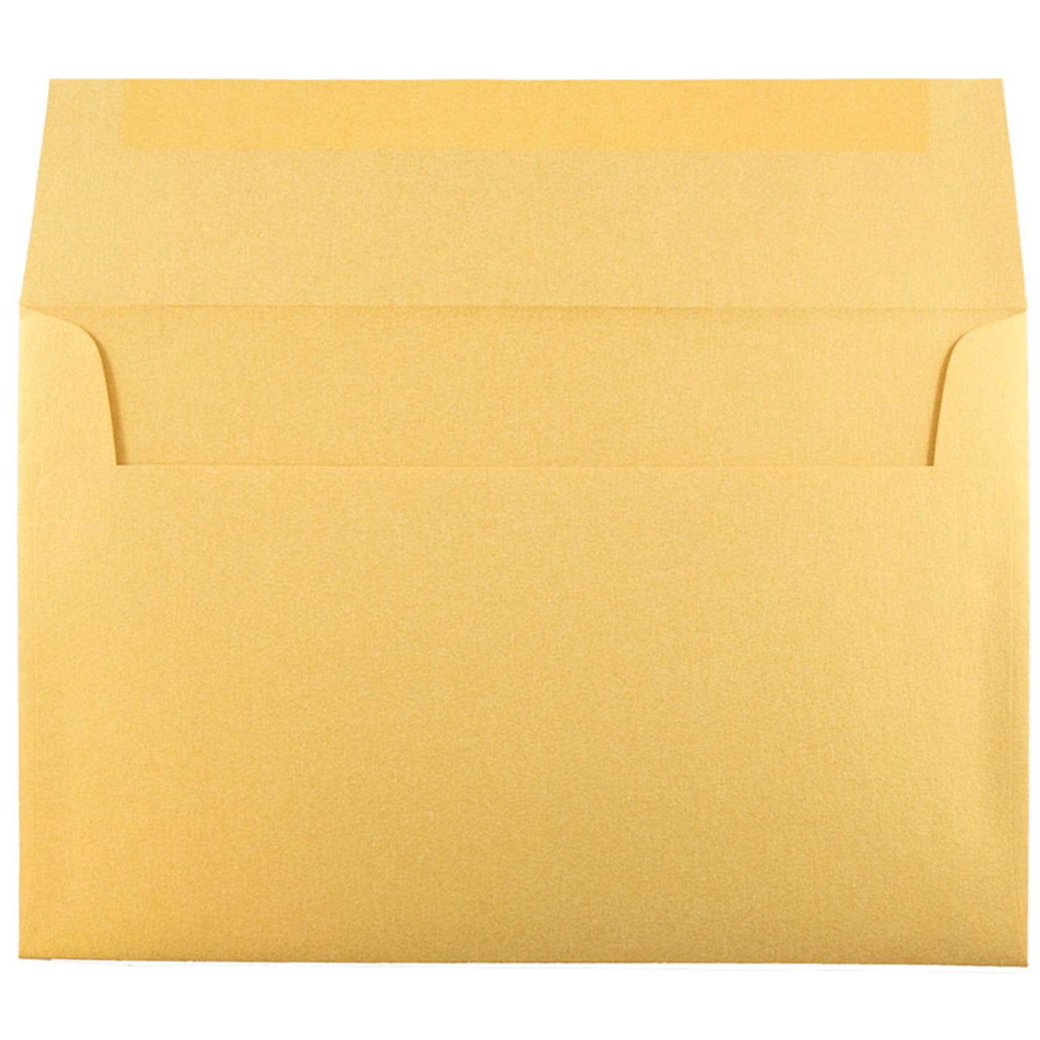 JAM Paper Booklet Invitation Envelopes, A10, Gummed Seal, Gold Stardream Metallic, Pack Of 25 - Image 3