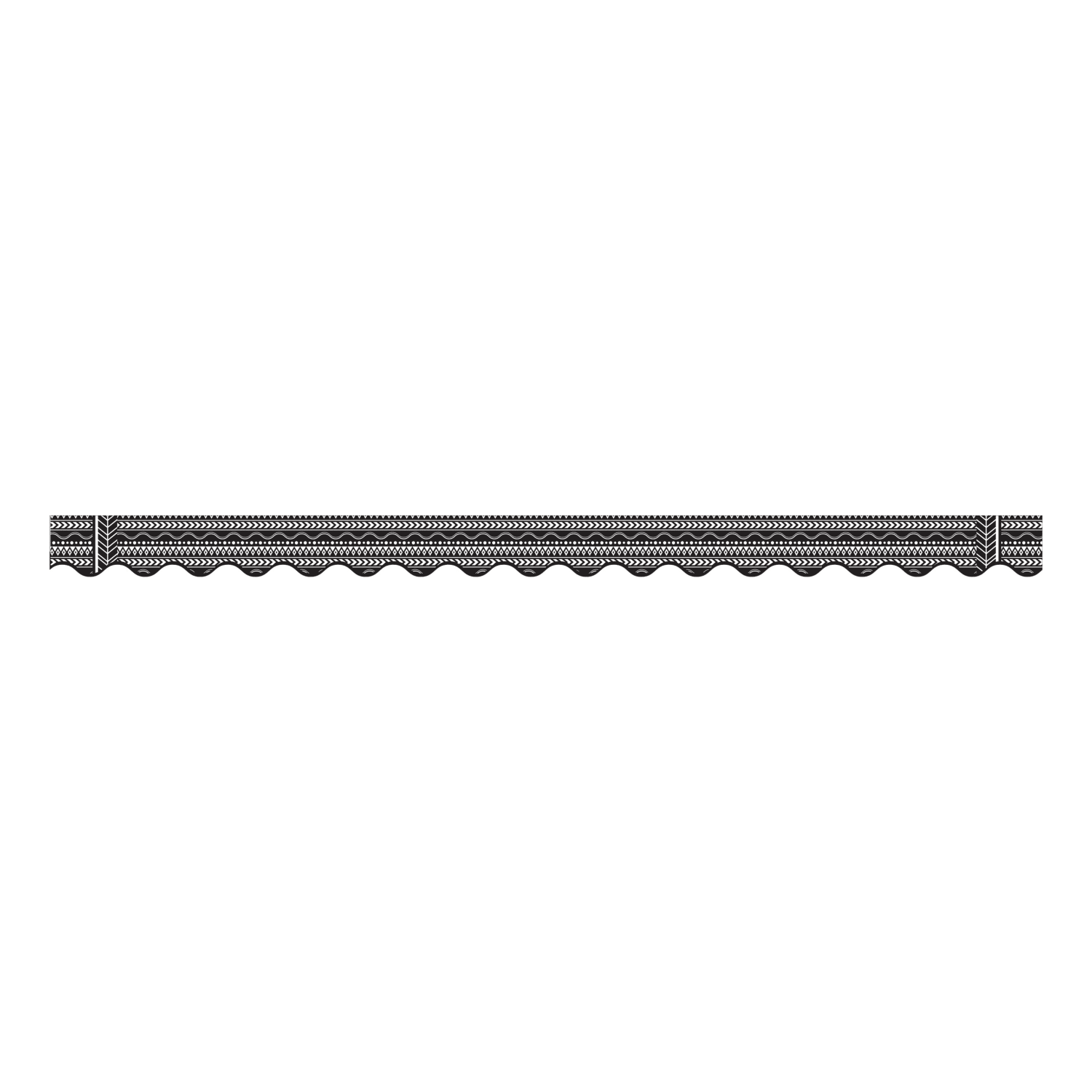 Barker Creek Scalloped-Edge Border Strips, 2 1/4in x 36in, A Learning Adventure, Pre-K To College, 35ft Of Trim - Image 4