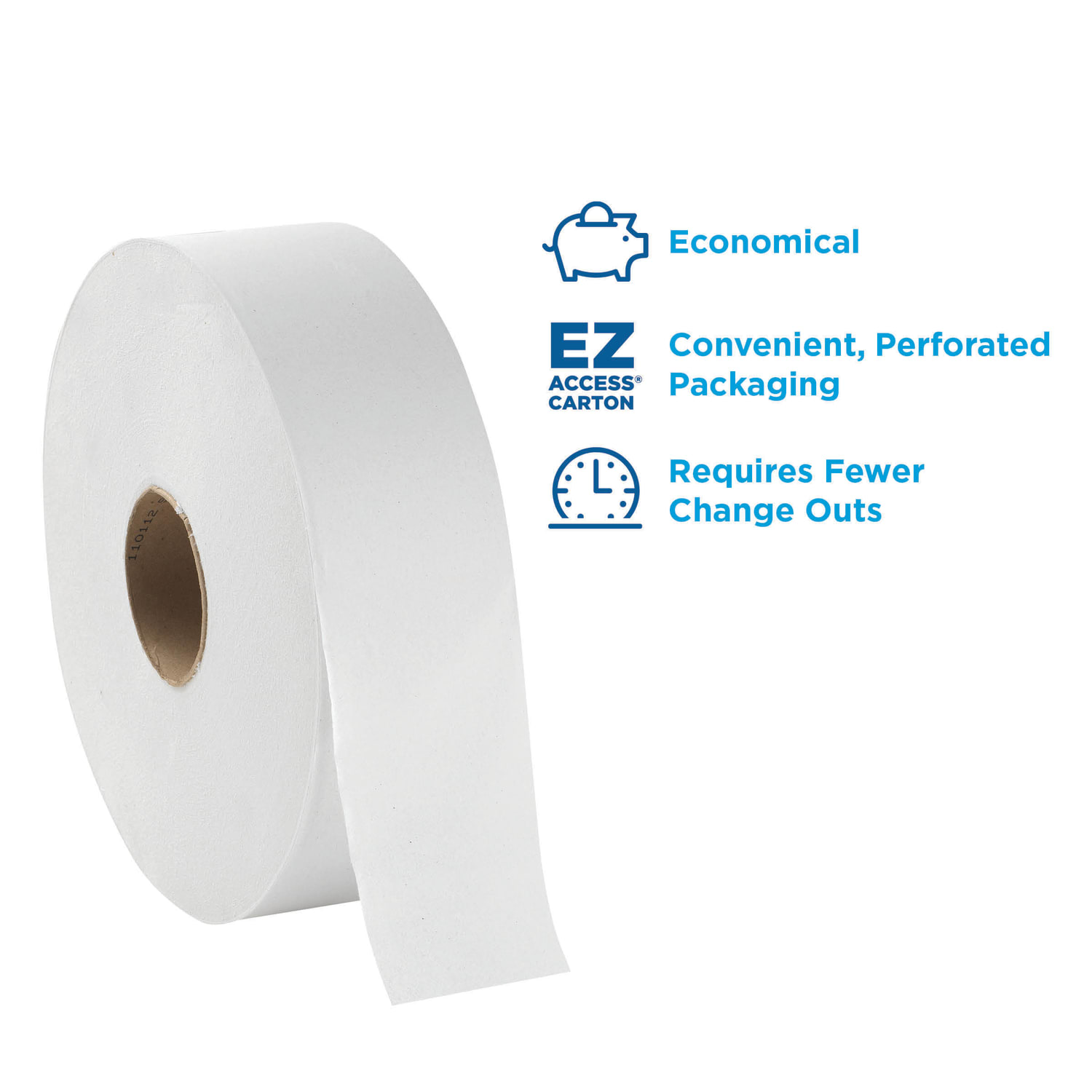 Georgia-Pacific PRO Convenience Pack Jumbo Jr. Roll 2-Ply Toilet Paper, 1000ft Per Roll, Pack Of 4 Rolls - Image 3