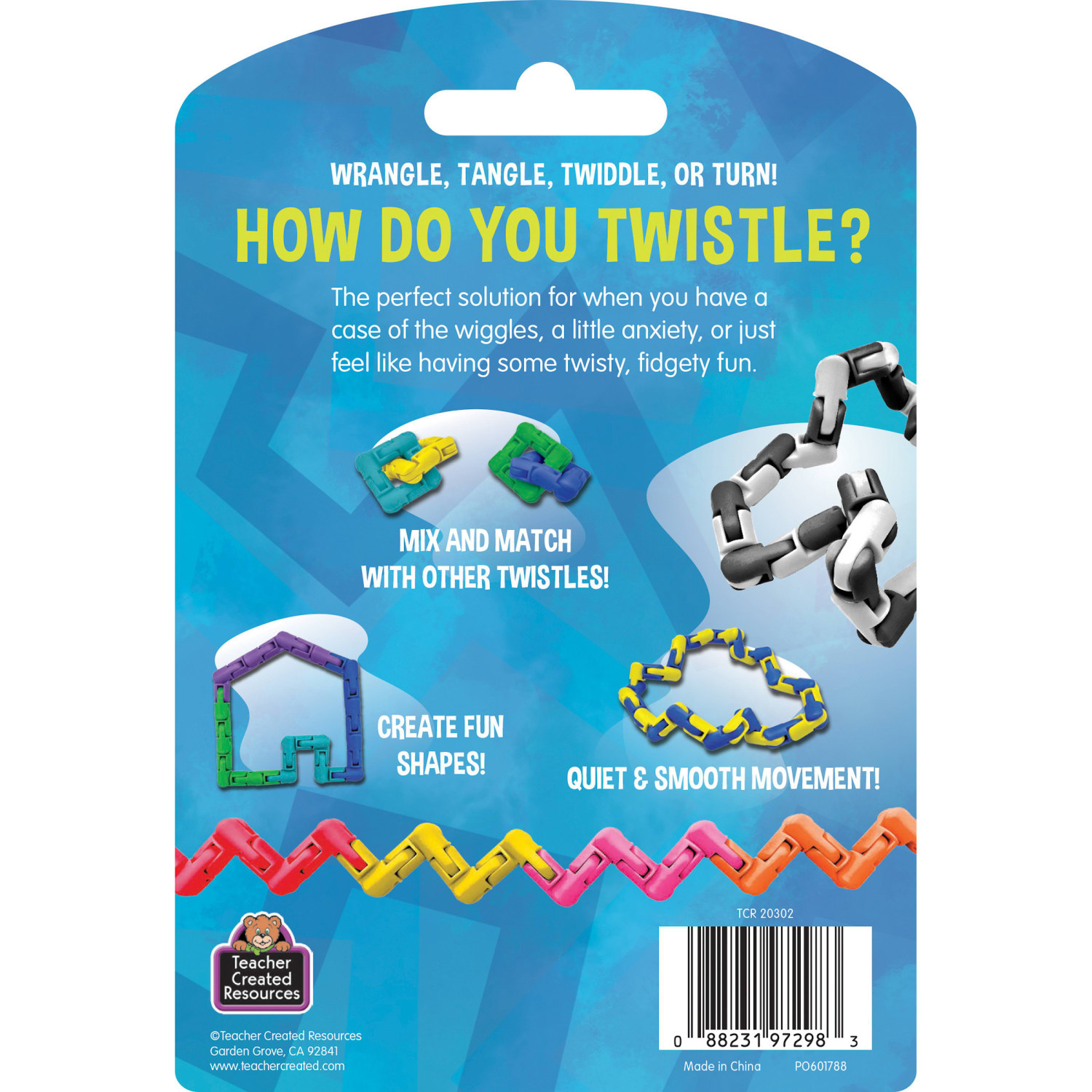 Teacher Created Resources Twistle Original, Black & White, Pack Of 3 - Image 5