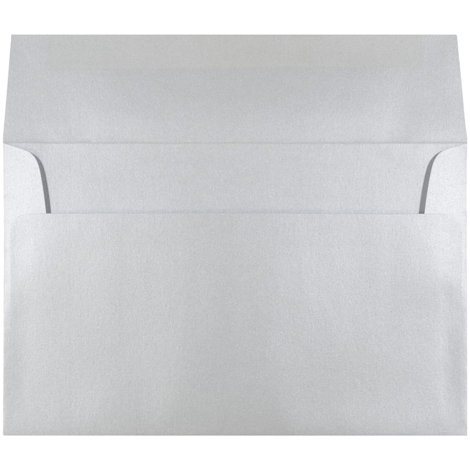 JAM Paper Booklet Invitation Envelopes, A10, Gummed Seal, Silver Stardream Metallic, Pack Of 25 - Image 3