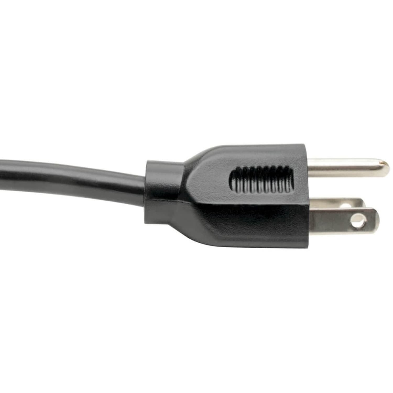 Eaton Tripp Lite Series Computer Power Cord, NEMA 5-15P to Right-Angle C13 - 10A, 125V, 18 AWG, 6 ft. (1.83 m), Black - P00600613RA - Image 5