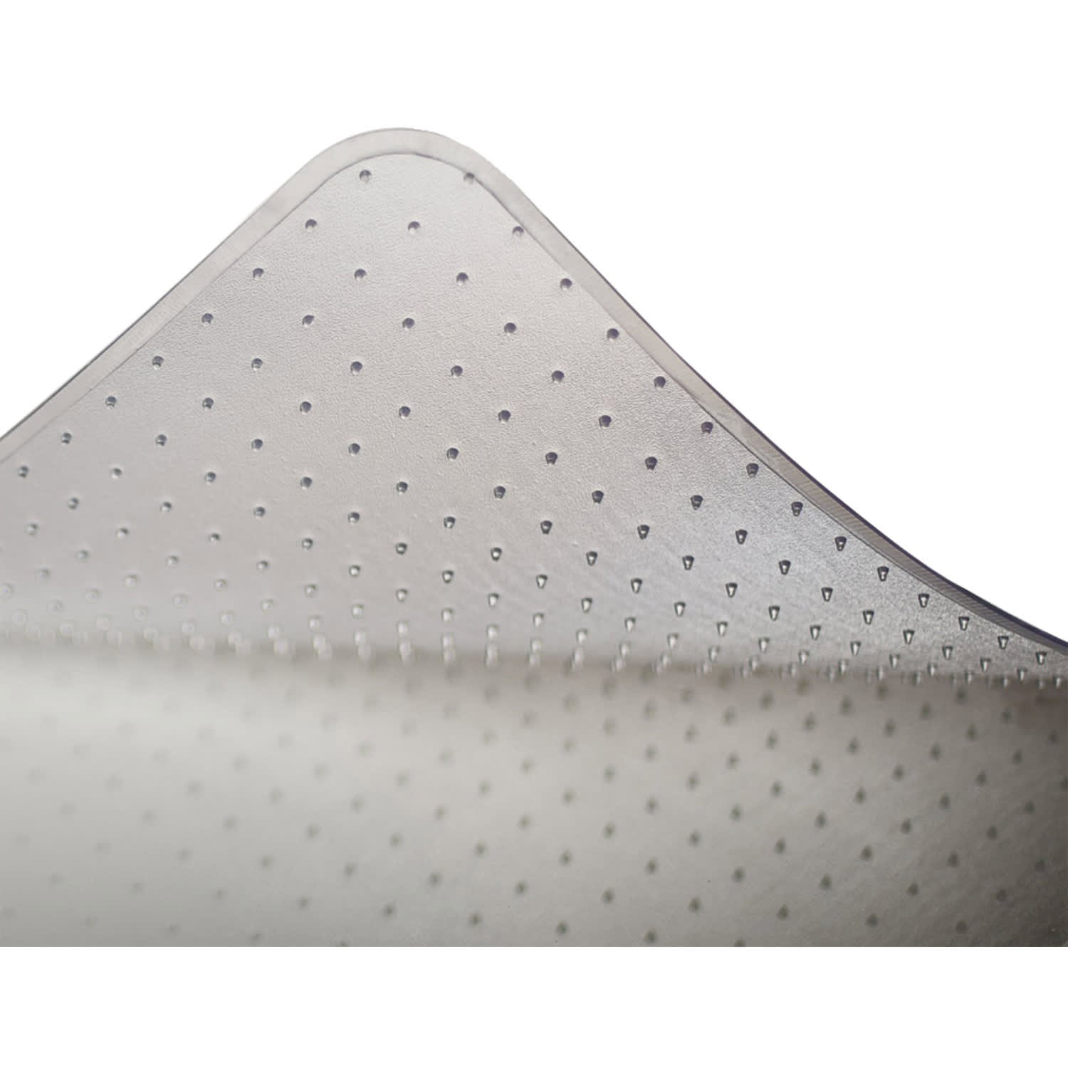 Deflecto DuraMat 36in x 48in w/lip-Low Pile - Carpeted Floor - 48in Length x 36in Width - Lip Size 10in Length x 19in Width - Vinyl - Clear - Image 3