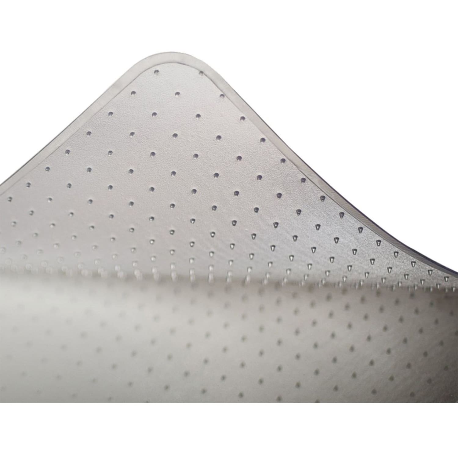 Deflecto DuraMat 36in x 48in w/lip-Low Pile - Carpeted Floor - 48in Length x 36in Width - Lip Size 10in Length x 19in Width - Vinyl - Clear - Image 6