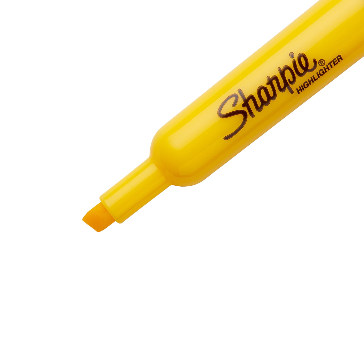 Sharpie Tank Style Highlighters, Chisel Tip, Yellow, Box of 12 - Image 4