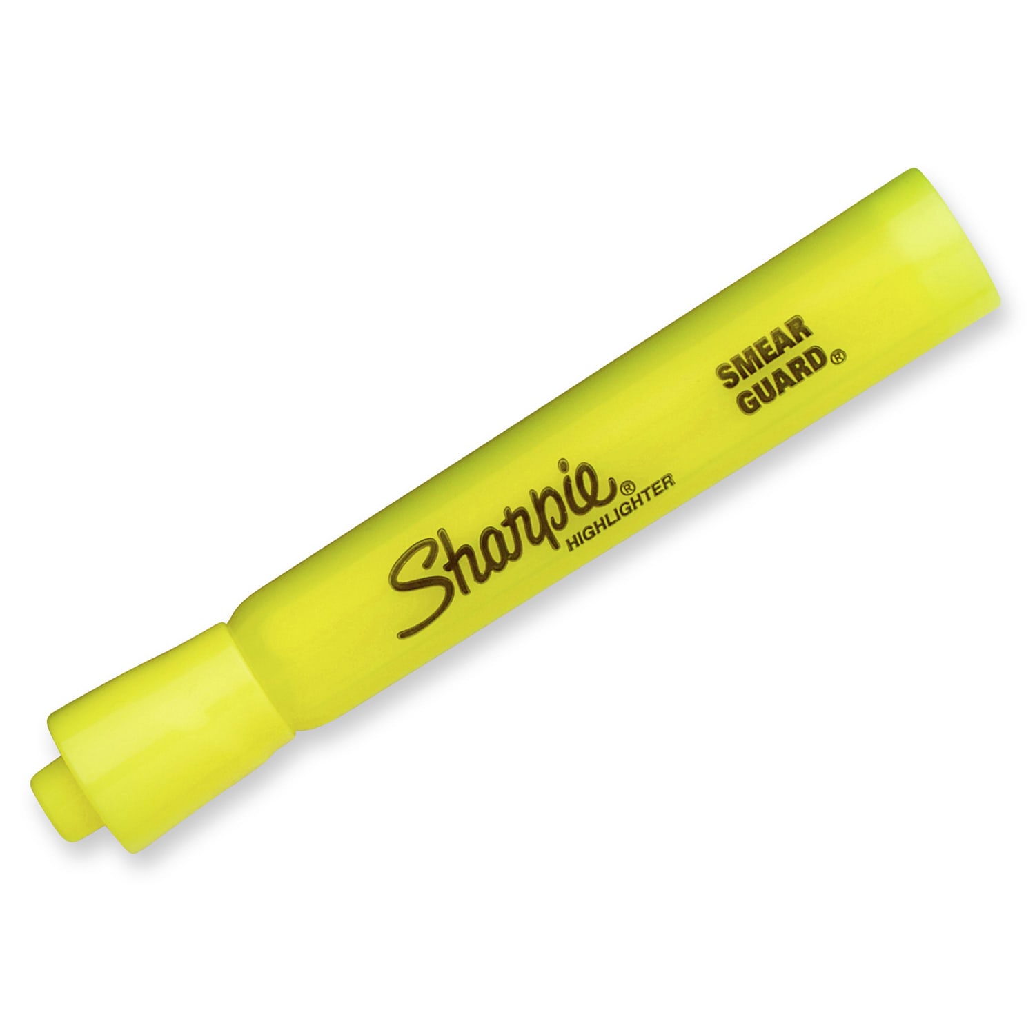 Sharpie Tank Highlighters, Chisel Tip, Fluorescent Yellow, 12 Count - Image 3