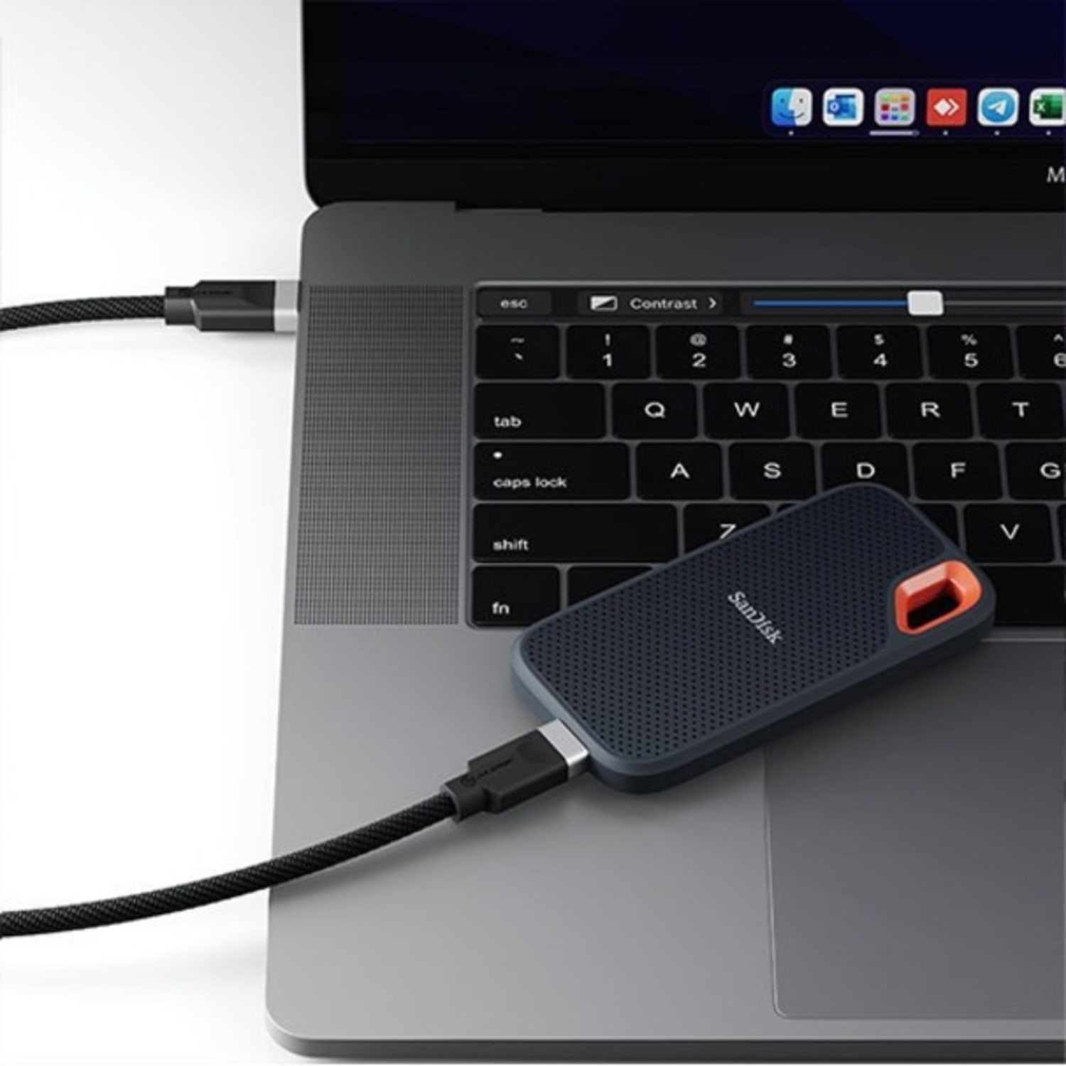 ALOGIC Fusion - USB cable - 24 pin USB-C (M) to 24 pin USB-C (M) - USB 3.2 Gen 2 - 3.3 ft - space gray - Image 4