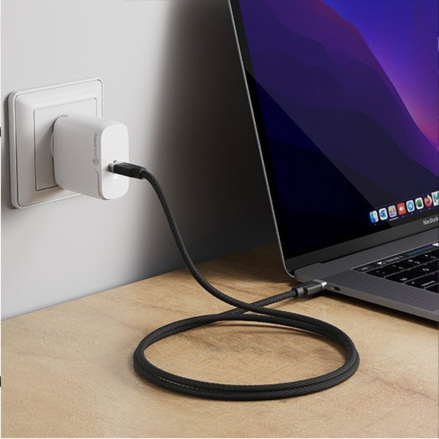 ALOGIC Fusion - USB cable - 24 pin USB-C (M) to 24 pin USB-C (M) - USB 3.2 Gen 2 - 3.3 ft - space gray - Image 5