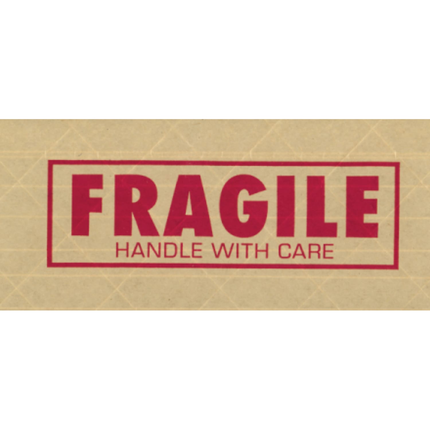 Tape Logic Preprinted Reinforced Water-Activated Tape, Fragile, 3in Core, 3in x 150 Yd., Kraft, Case Of 10 - Image 4
