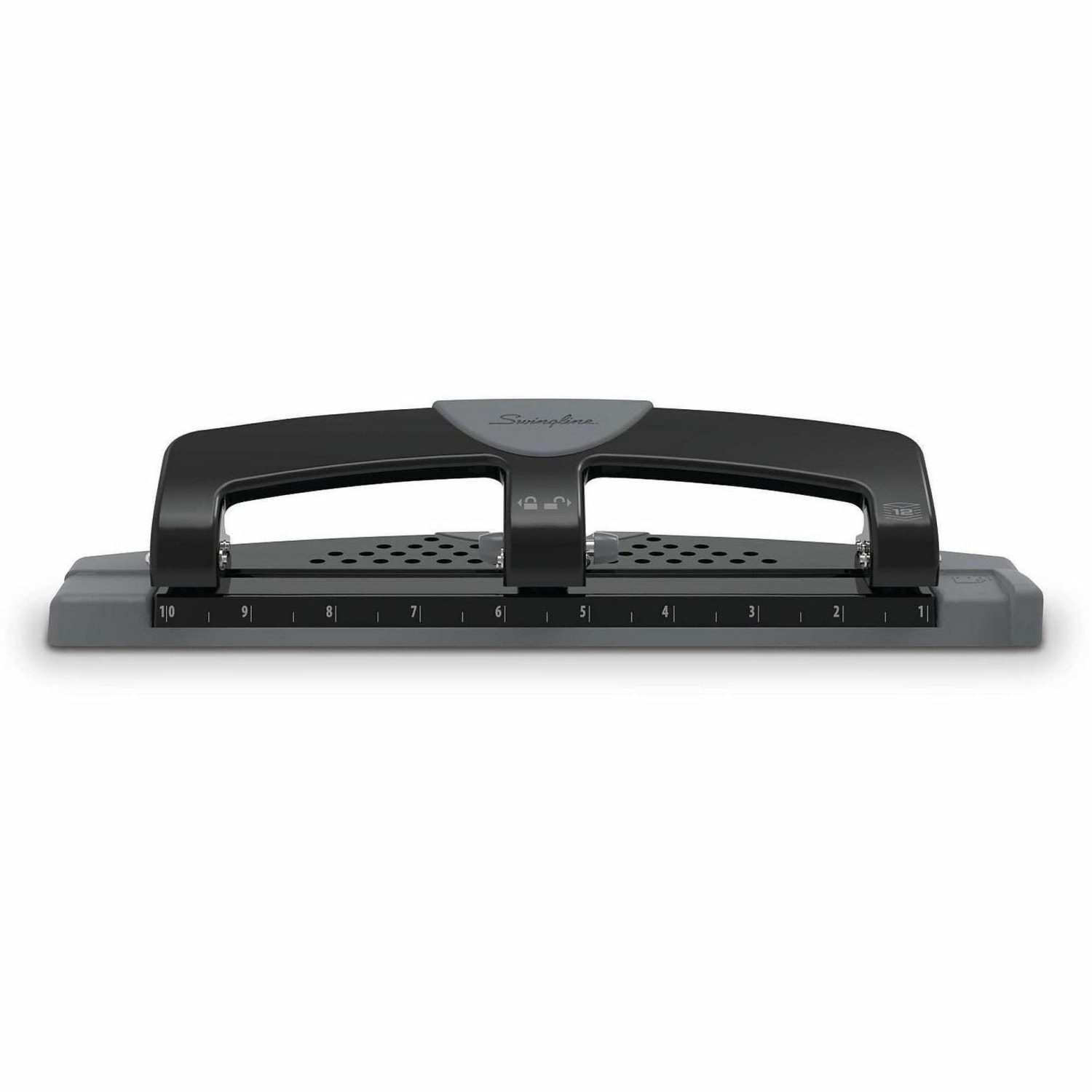 Swingline SmartTouch 3-Hole Low-Force Punch, 12-Sheet Capacity - Image 6