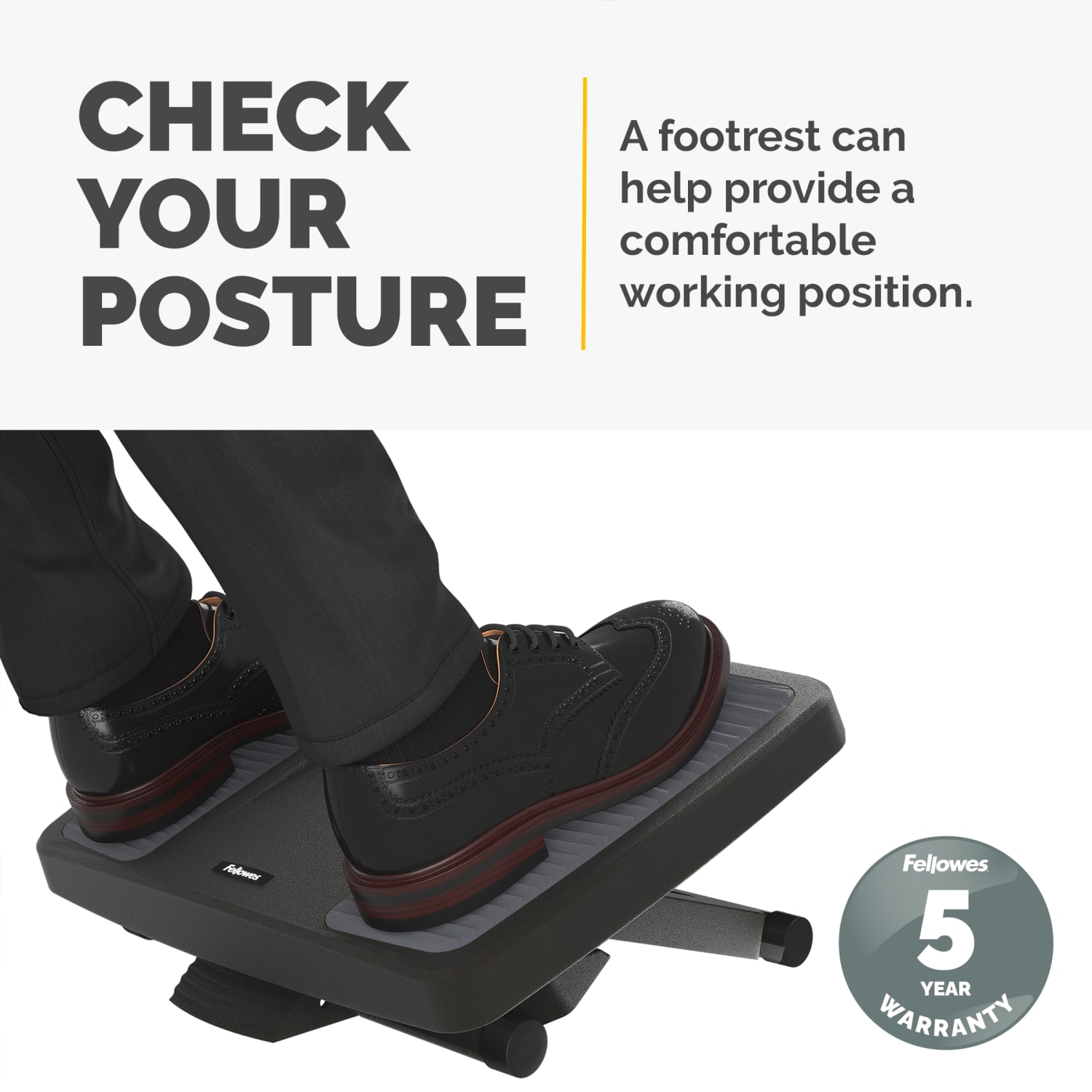 Fellowes Ultimate Foot Support - Image 3