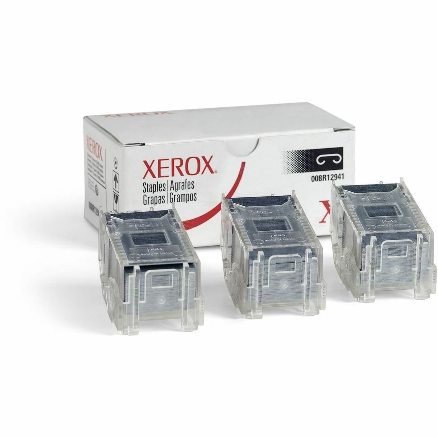 Xerox 008R12941 Staple Cartridges, Pack Of 3