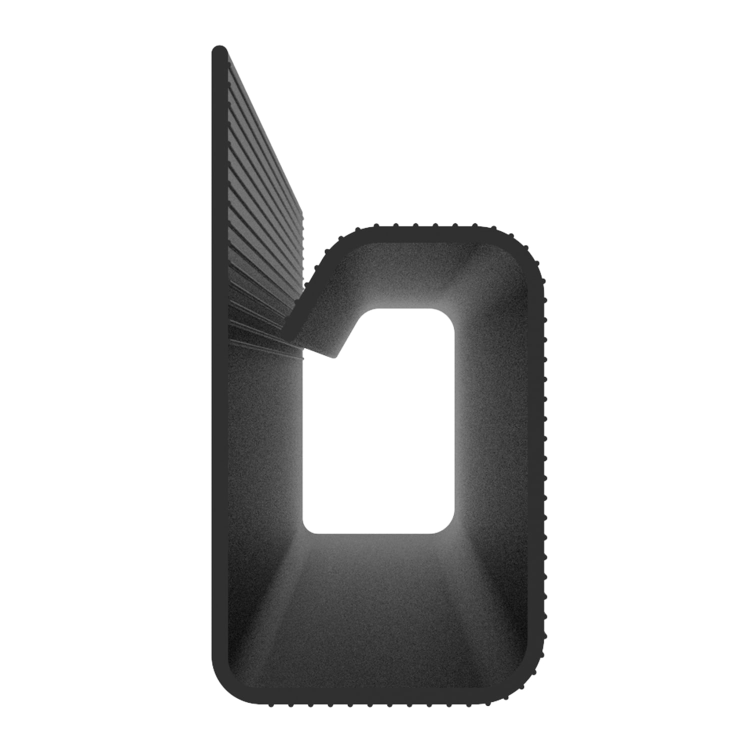 Fellowes Trough Conceal Cable Management/Organizers, 18in x 19in, Black, Set Of 2 Organizers - Image 6