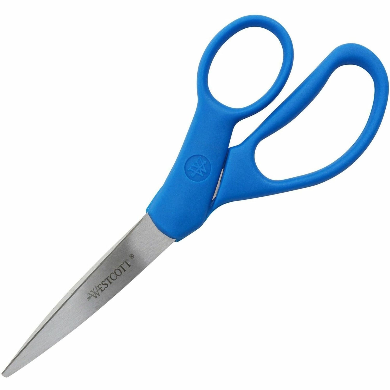 Westcott All-Purpose Preferred Scissors, 7in, Pointed, Blue