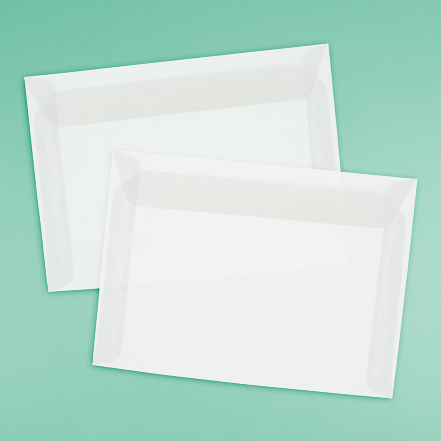 JAM Paper Booklet Envelopes, 9in x 12in, Gummed Seal, Clear, Pack Of 25 - Image 5