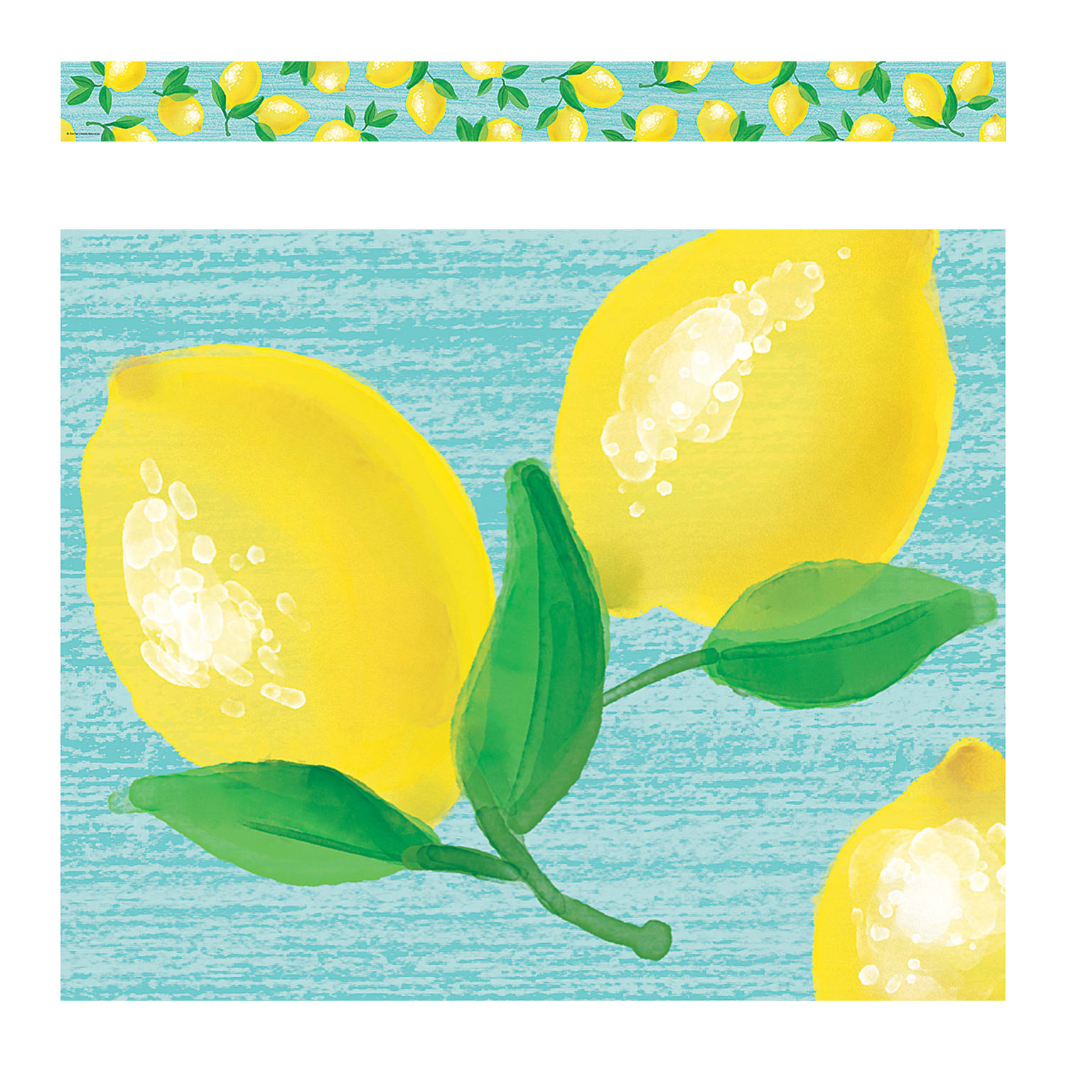Teacher Created Resources Border Trim, Lemon Zest, 35', Set Of 6 Packs - Image 3