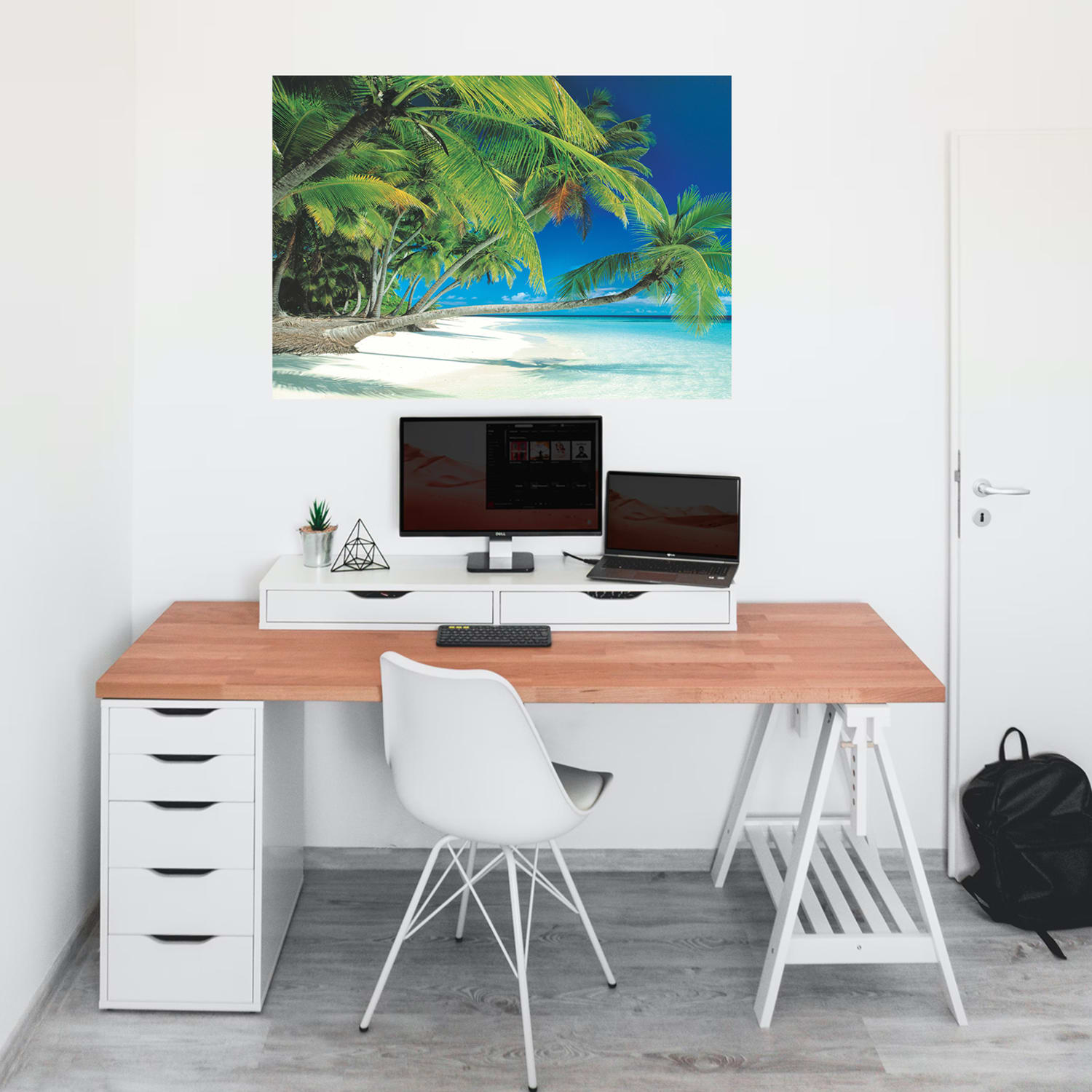 Biggies Landscape/Seascape Mural, 40in x 30in, Unframed, Beach - Image 4
