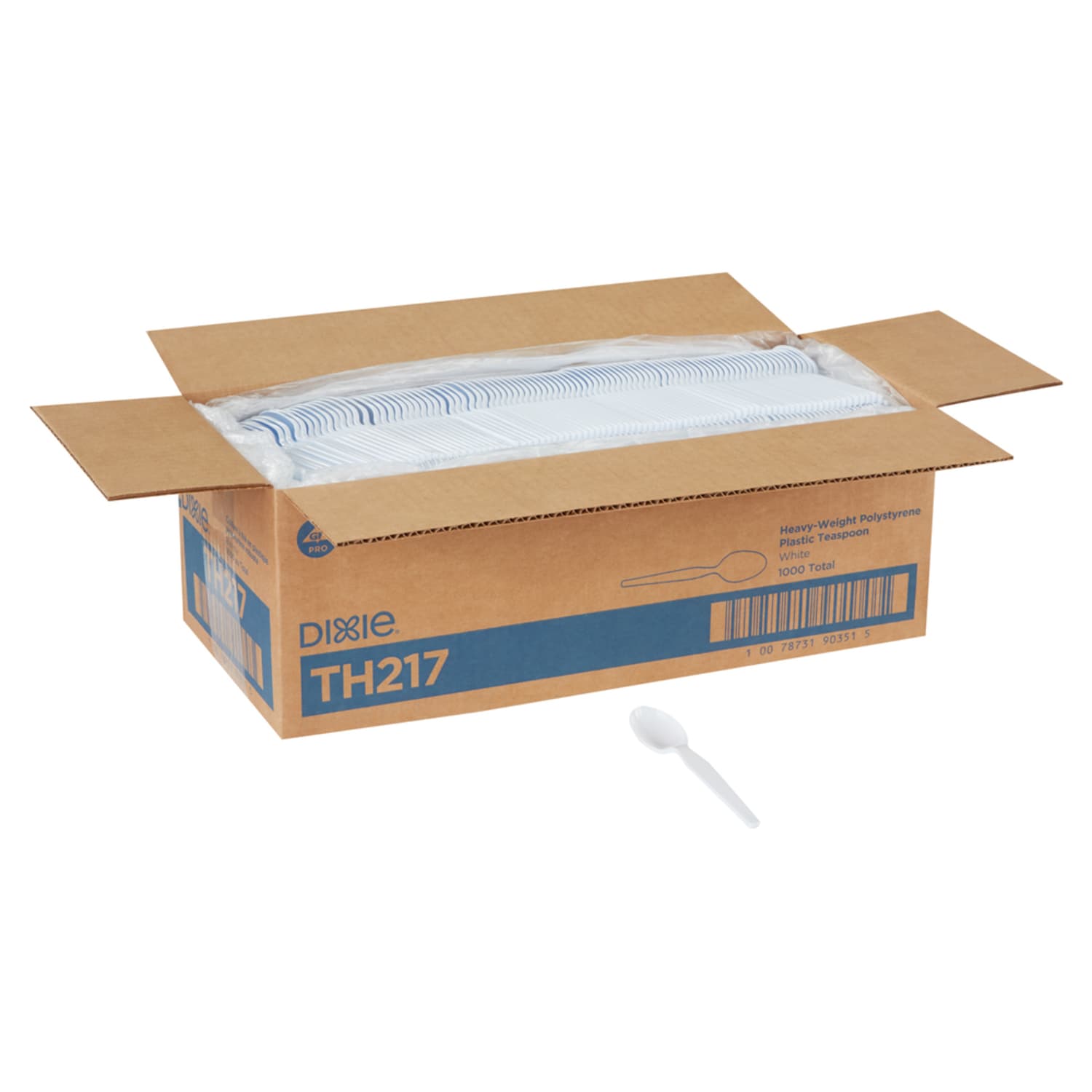 Dixie Heavy/Medium-Weight Spoons, White, Pack Of 1,000 - Image 3