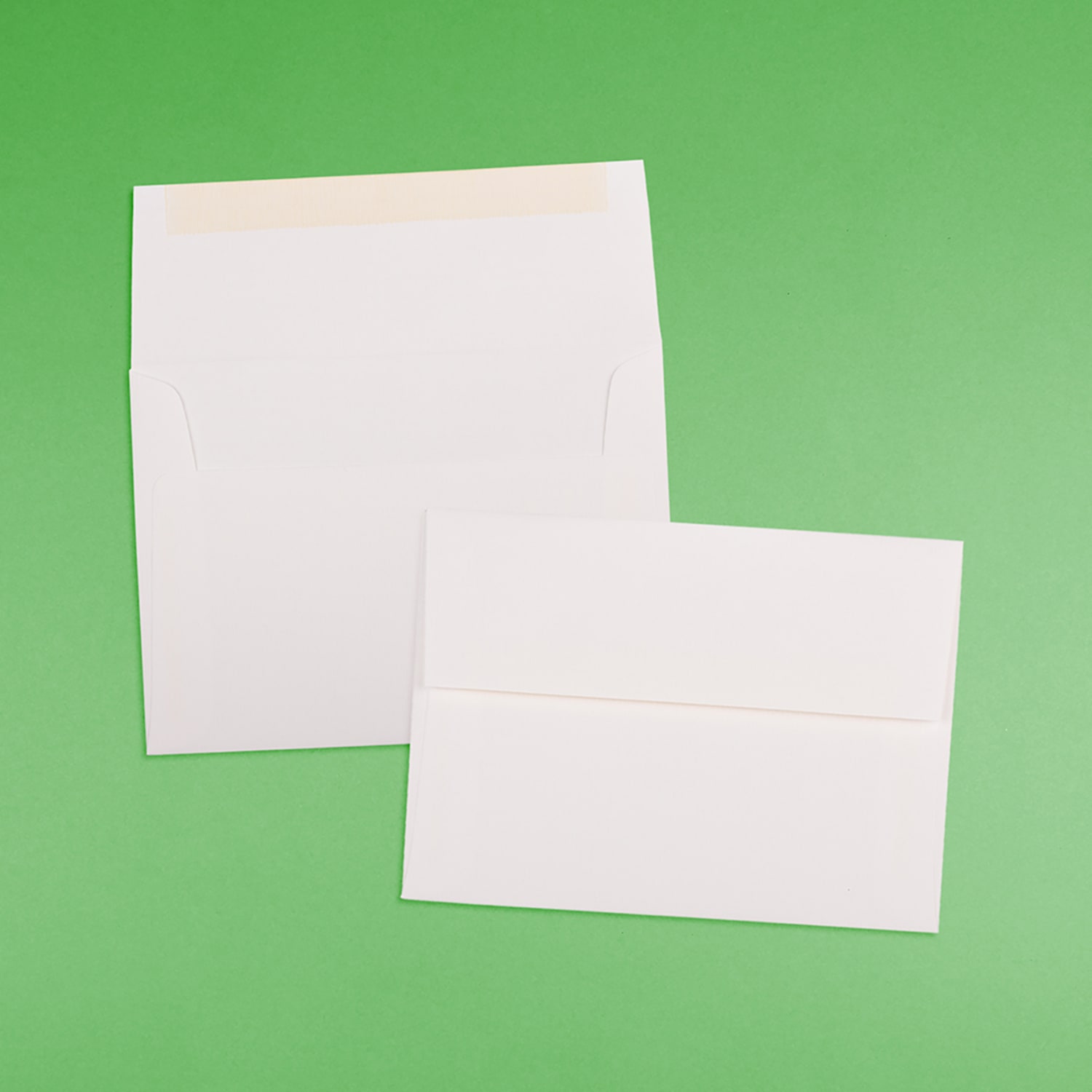 JAM Paper Booklet Invitation Envelopes, A6, Gummed Seal, Strathmore, Bright White Laid, Pack Of 25 - Image 5