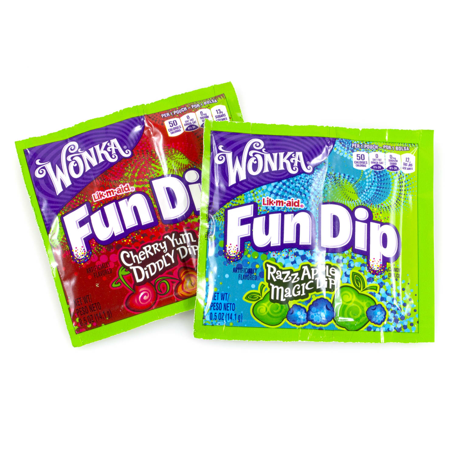 Willy Wonka Lik M Aid Fun Dip, Small, 0.5 Oz, Pack Of 48 - Image 3