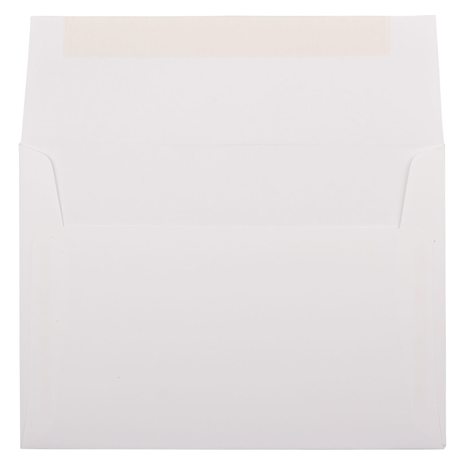 JAM Paper Booklet Invitation Envelopes, A7, Gummed Seal, 30% Recycled, Strathmore Bright White, Pack Of 25 - Image 3