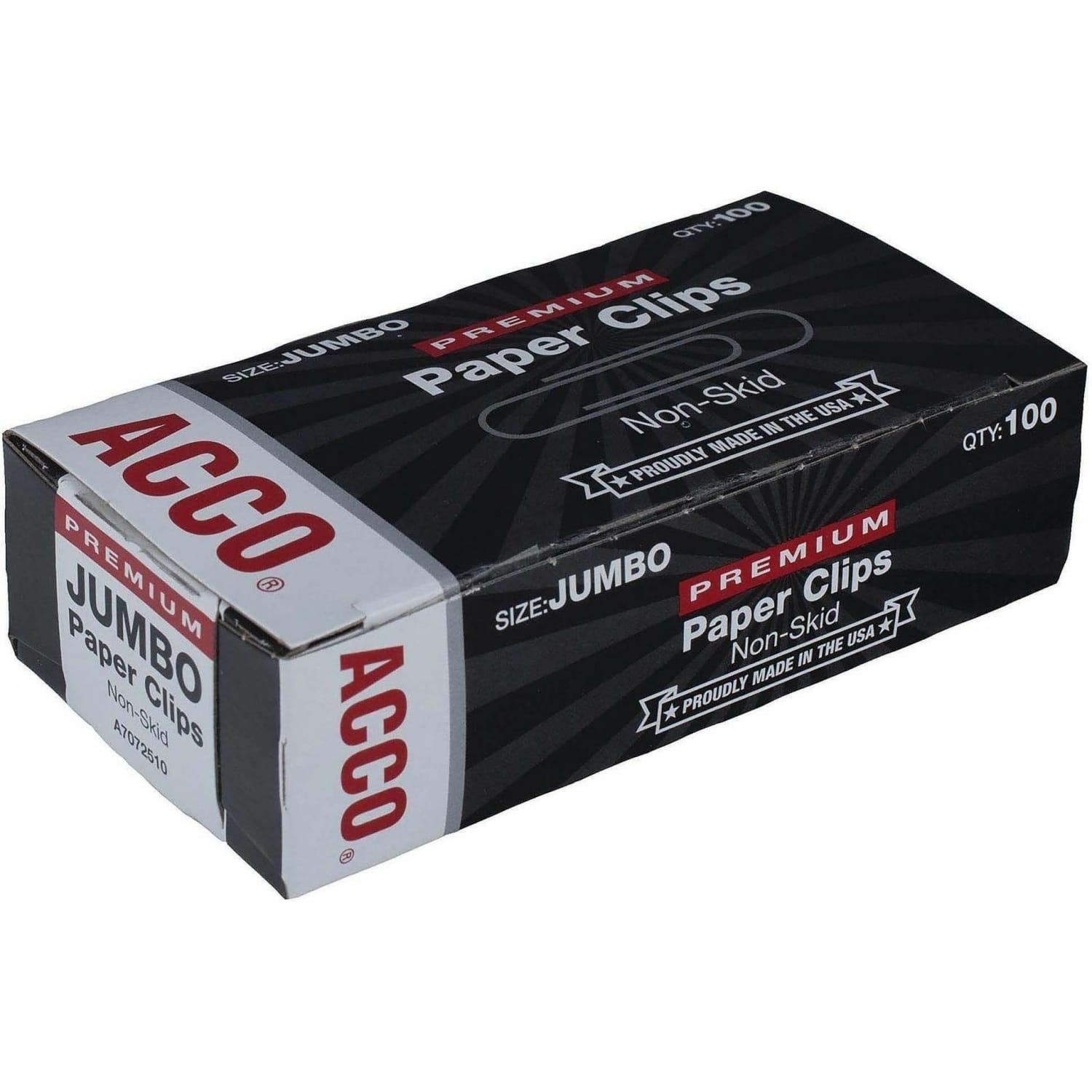 ACCO Paper Clips, 1000 Total, Jumbo, Silver, 100 Per Box, Pack Of 10 Boxes - Image 4