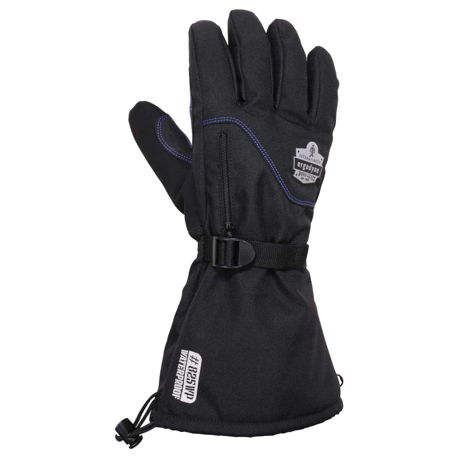 Ergodyne ProFlex 825WP Thermal Waterproof Winter Work Gloves, X-Large, Black - Image 3